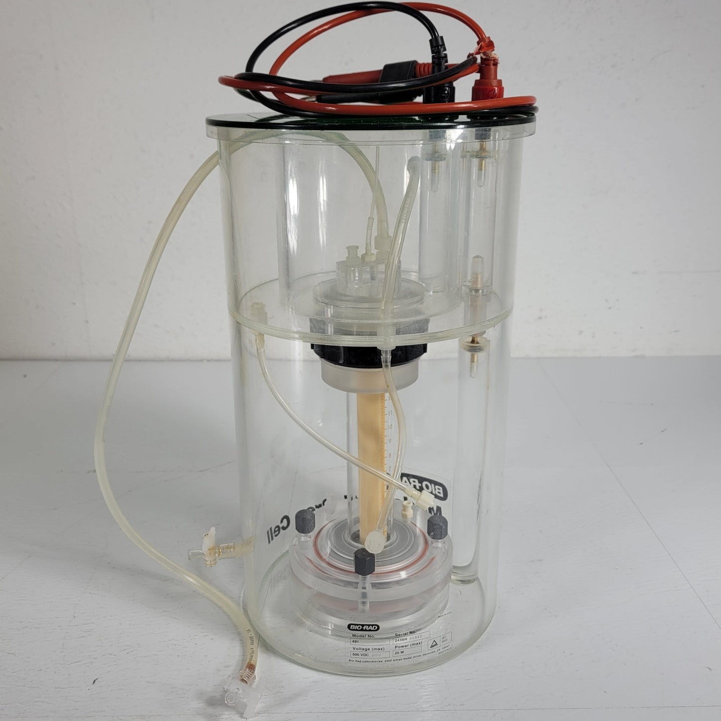 Bio-Rad 491 Prep Cell Continuous-Elution Preparative Electrophoresis Unit