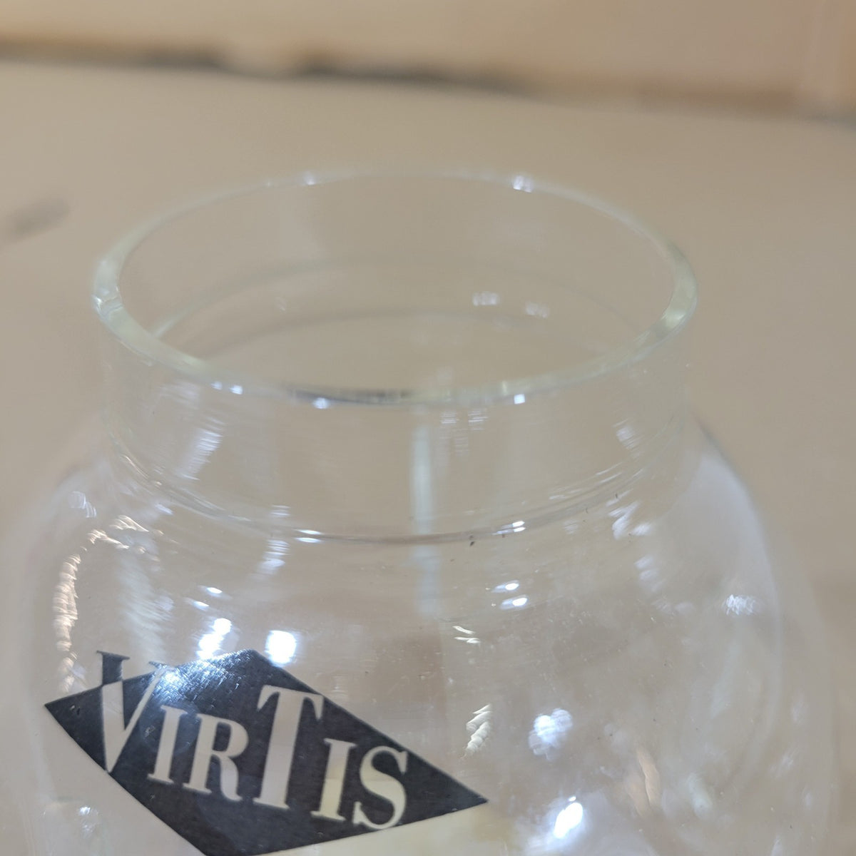 VirTis Glass Homogenizer Vessel Blender Jar Laboratory Mixing Container