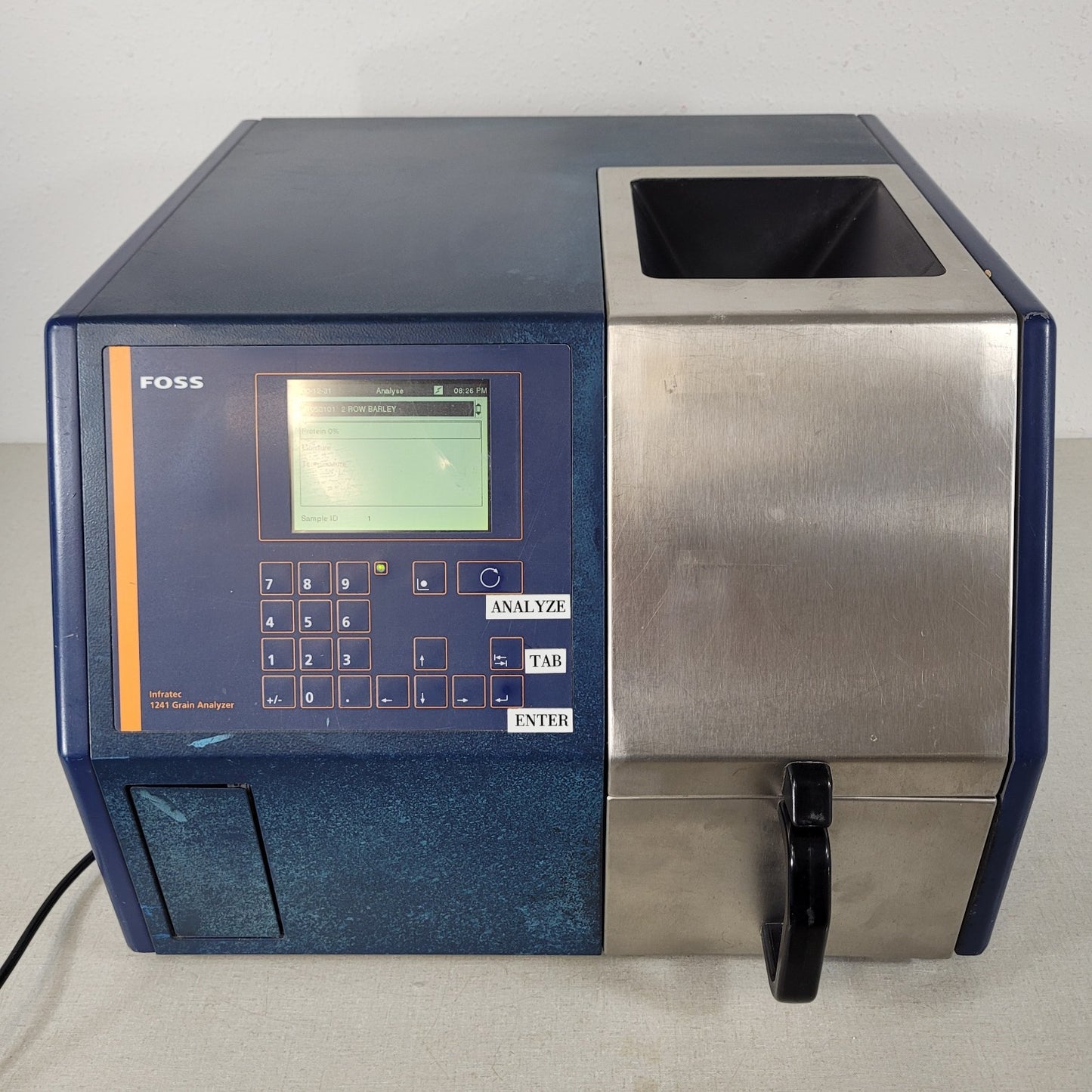TESTED FOSS Infratec 1241 Grain Analyzer NIR Protein Moisture w/ Test Weight Mod