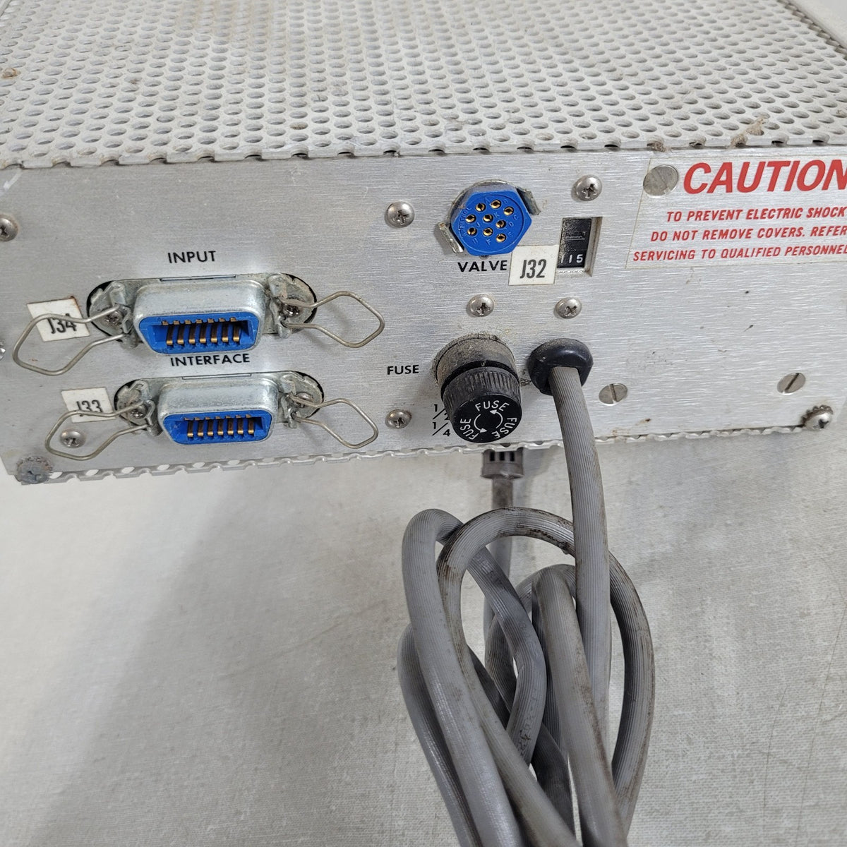 MKS Granville Phillips 252A-1-VPO-SPPC Exhaust Valve Controller Powers On