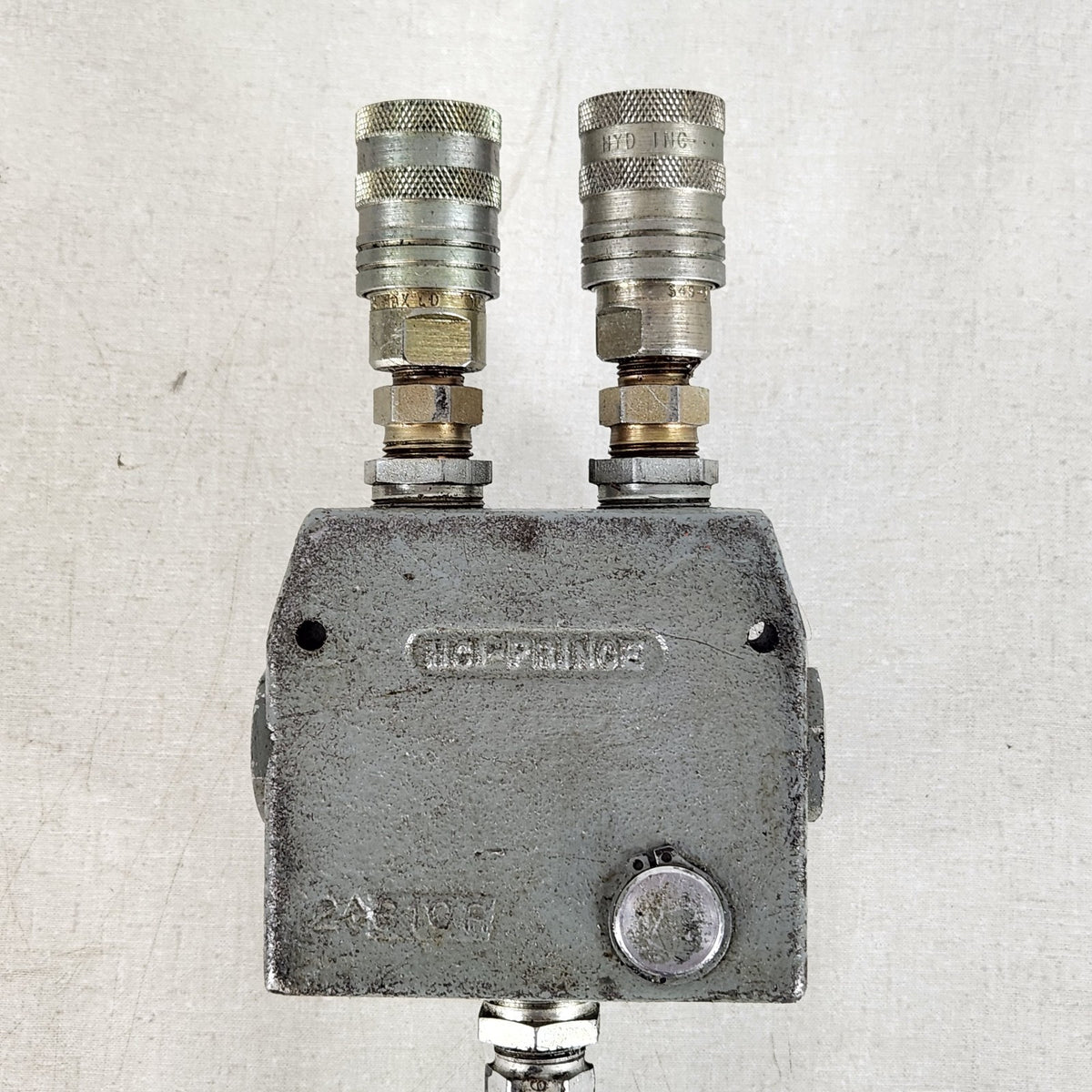 HCI-PRINCE C-503 Hydraulic Flow Control Valve CF EF 3/8in Hose UNTESTED