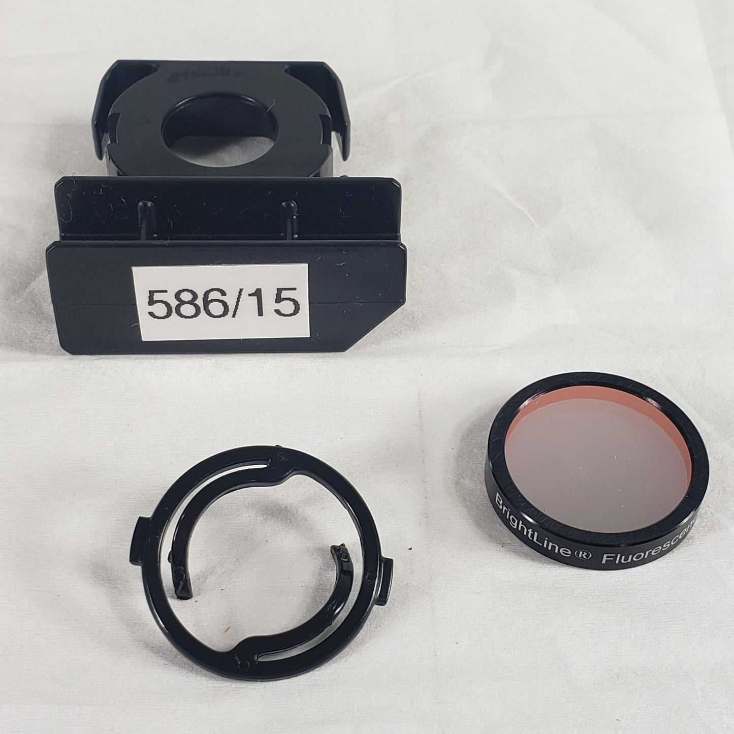 BrightLine 586/15 nm 1" Bandpass Fluorescence Filter for Flow Cytometry 586nm