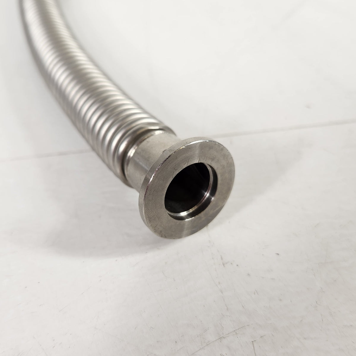 40" KF16 NW16 Stainless Steel Flexible Vacuum Bellows Hose Flange to Flange