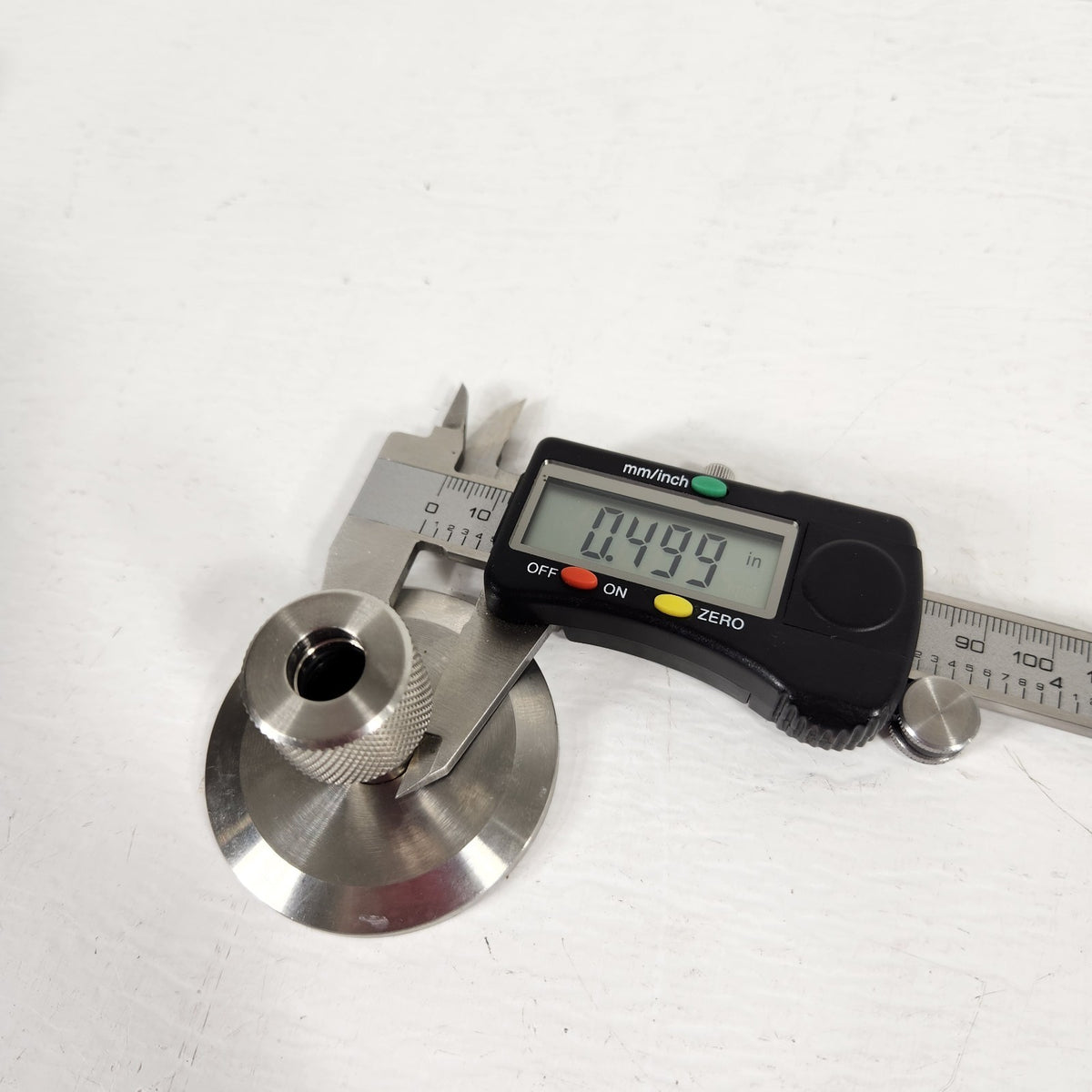 KF40 NW40 Vacuum Flange to 3/8" OD Tube Ultra-Torr Quick Connect Adapter