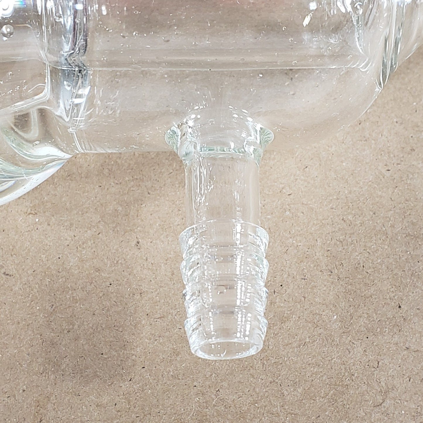 CHIPPED Chemglass CG-4513-32 Vacuum Trap #50 O-Ring Joint Stopper Portion Only