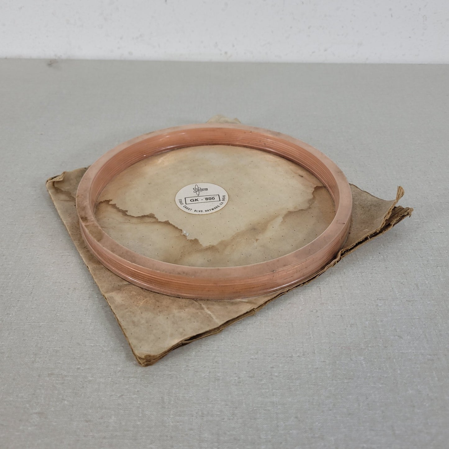 *Lot of 10* MDC GK-800 8" ConFlat Copper Gaskets DN160CF HV UHV