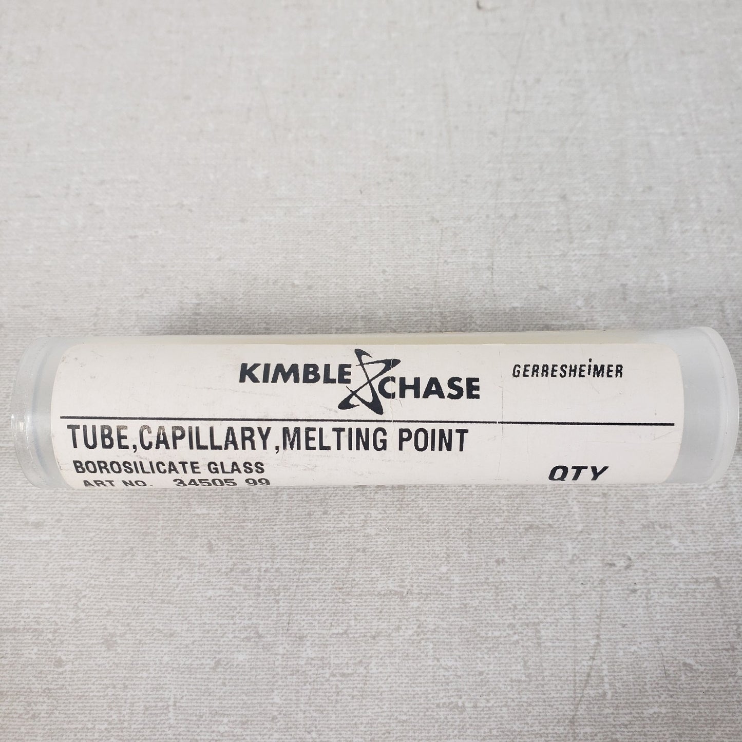 Kimble Chase 34505-99 KIMAX Melting Point Capillary Tubes 90mm 50 Count