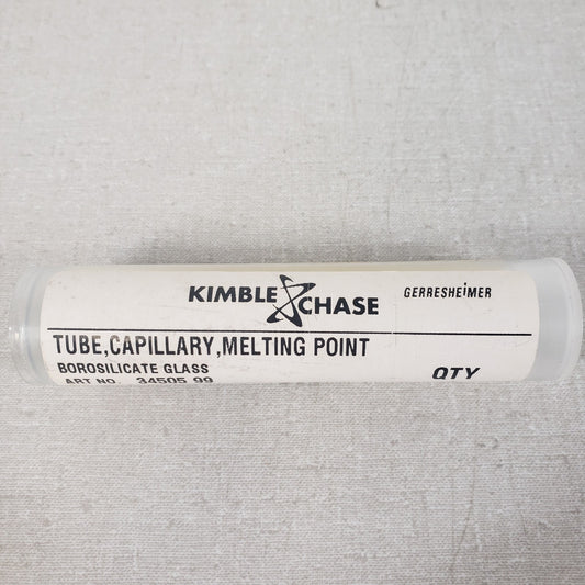 Kimble Chase 34505-99 KIMAX Melting Point Capillary Tubes 90mm 50 Count
