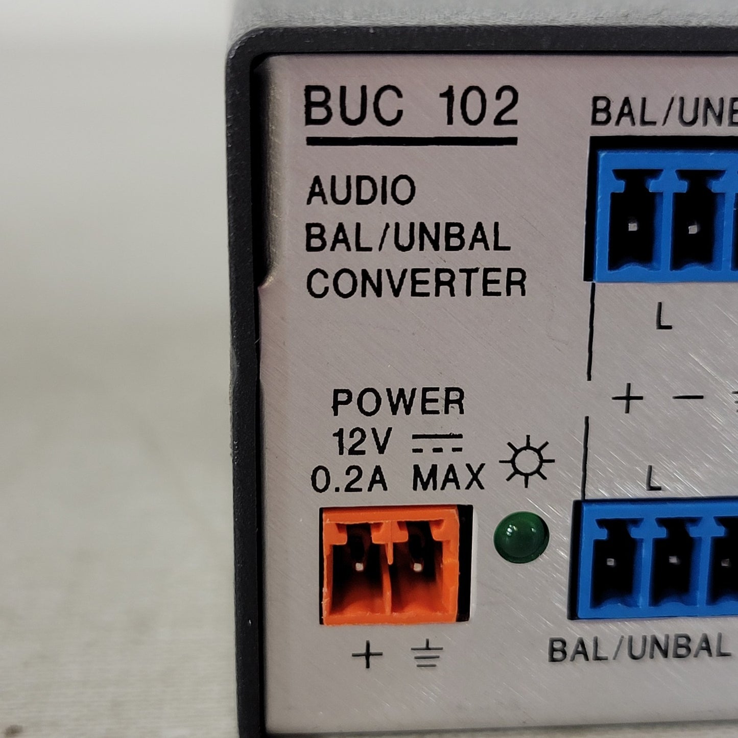 EXTRON BUC102 Audio Balance/Unbalanced Converter, No Power Cable