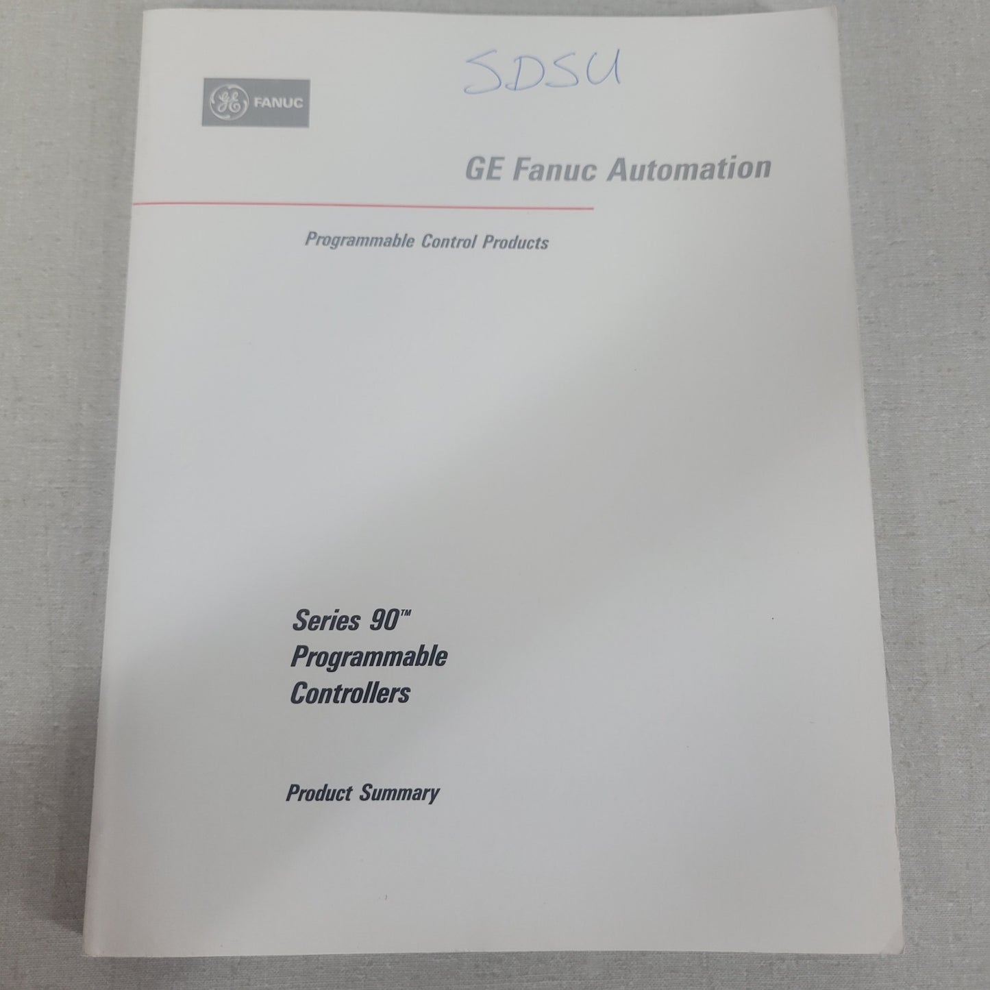 GE Fanuc GFT-057C Series 90 PLC Programmable Controllers Product Summary Manual