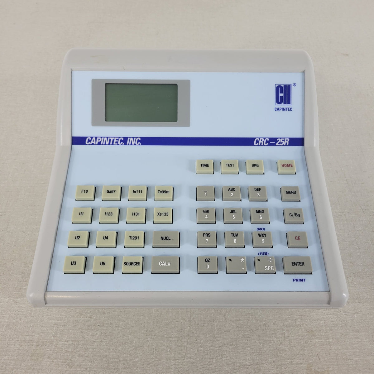 Capintec CRC-25R Radioisotope Dose Calibrator Controller Readout
