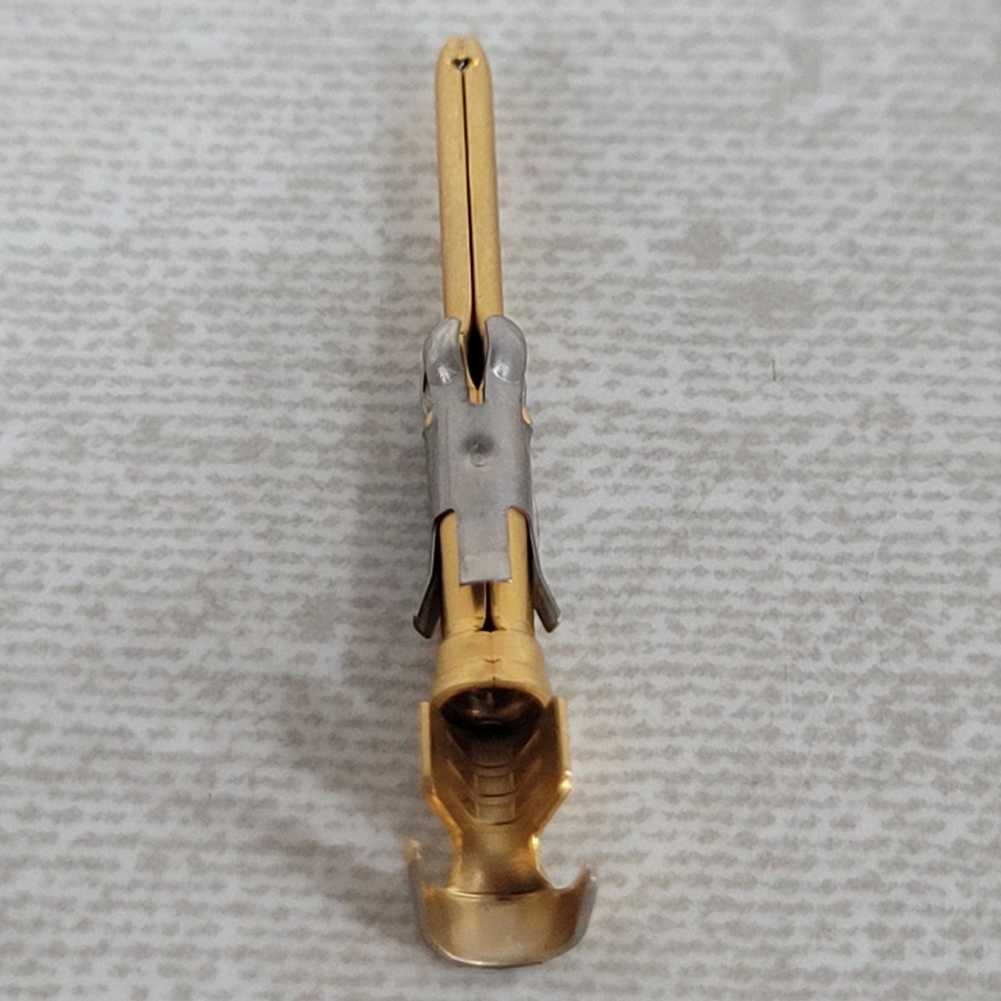 Qty 25 TE Connectivity AMP 66602-2 Multimate III+ Pin Contacts 14-18AWG Gold