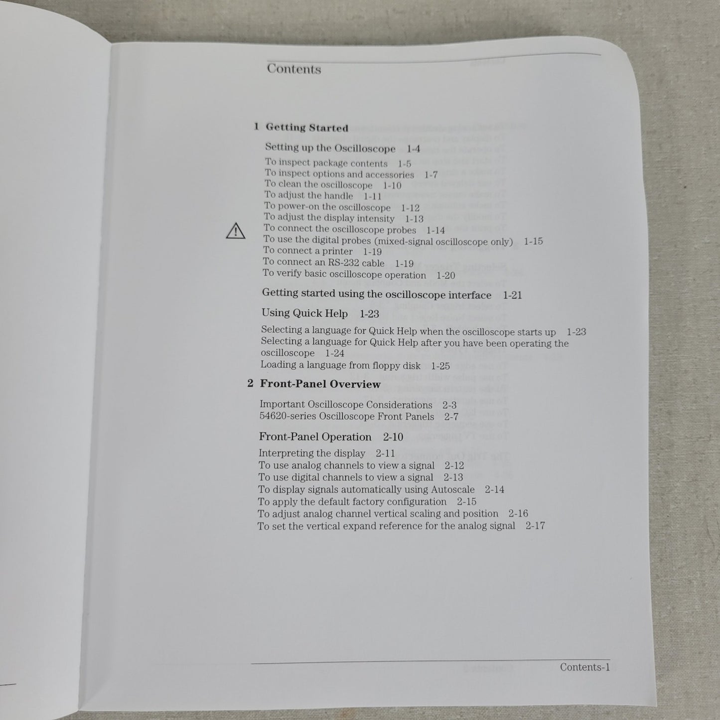 Agilent HP 54622-97014 54621A 54622A 54624A 54621D 54622D Oscilloscope Manual