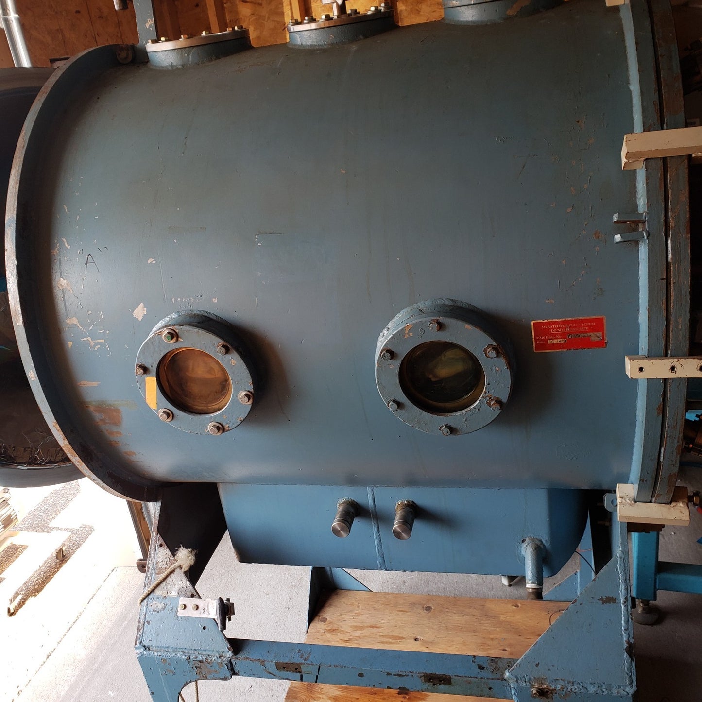 36in ID ~700L High Vacuum Sputter Coating Chamber Thin Film Deposition PVD