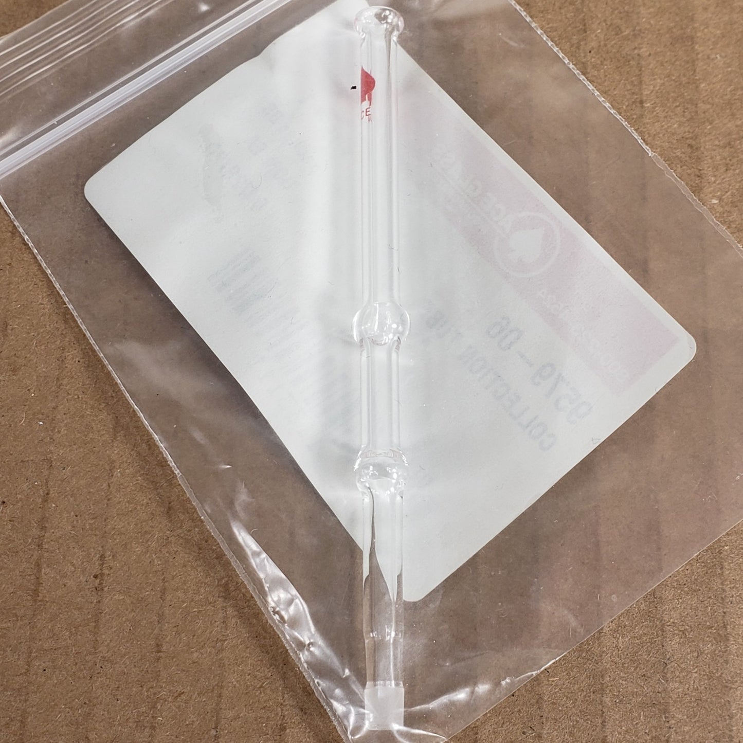 Lot Of 6 Ace Glass 97579-06 Collection Tubes 5/5M Outer Joints 0.1mL Tranfer