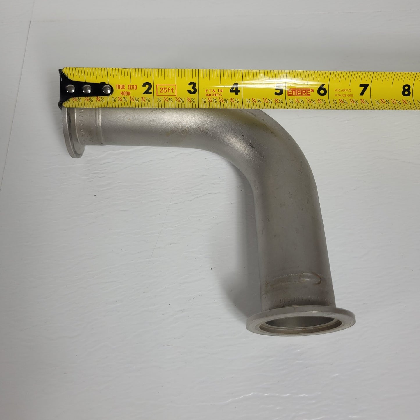 MKS HPS KF40 NW40 Long 90 Degree Elbow UHV Ultra High Vacuum SS Stainless Steel