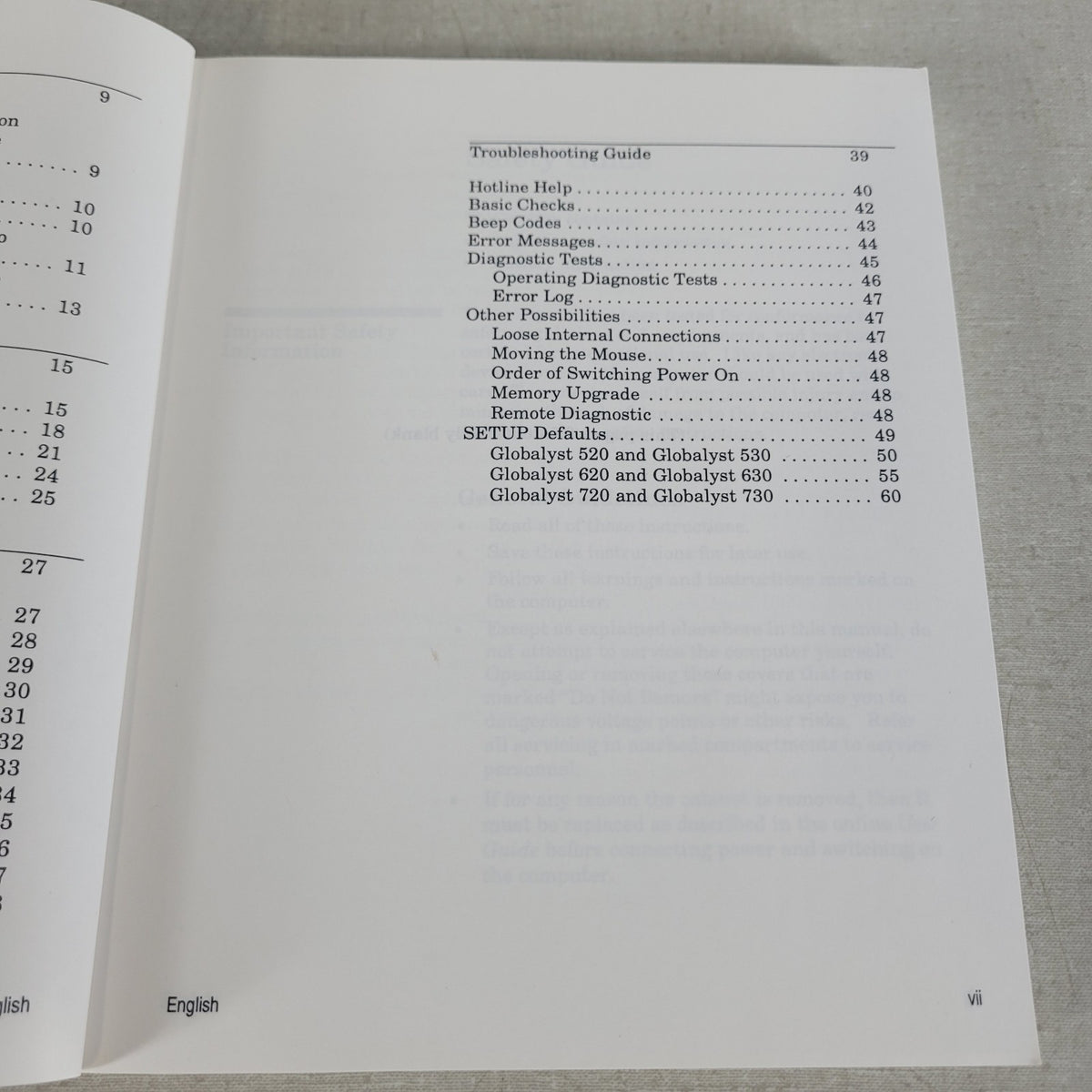 AT&T 517-0002086 User Reference Manual Book 1995 Global Information Solutions