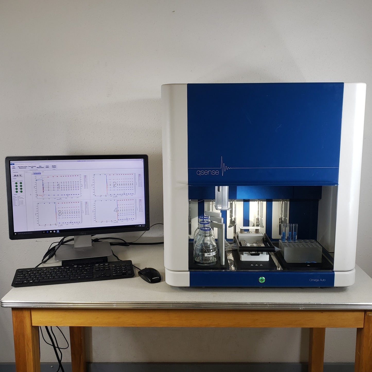 TESTED Biolin Scientific QSense Omega Auto QCM-D Quartz Crystal Microbalance Pro