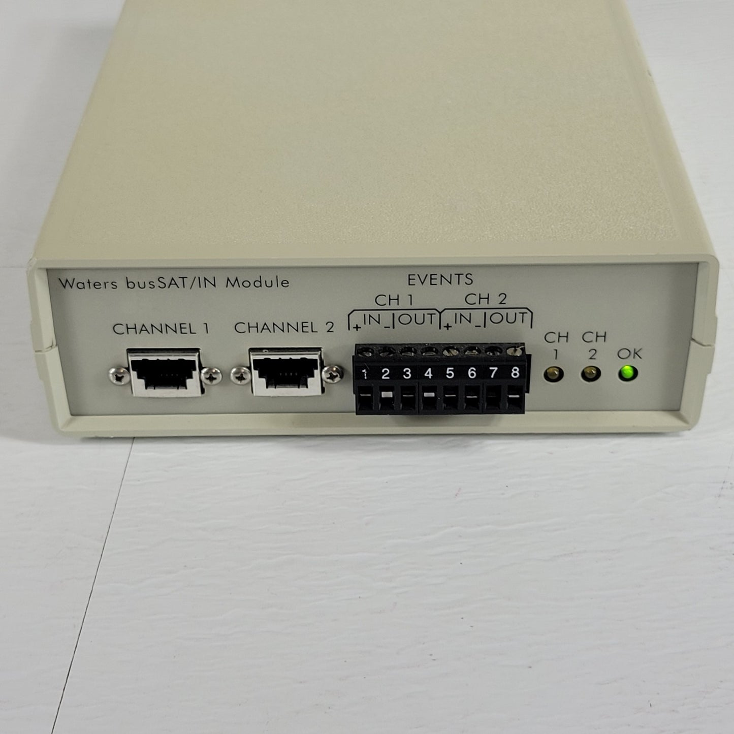 WATERS WAT073640 BUS SAT/IN Module & PSU, Bus & Net LAC/E, 9-Pin, Dual-Channel