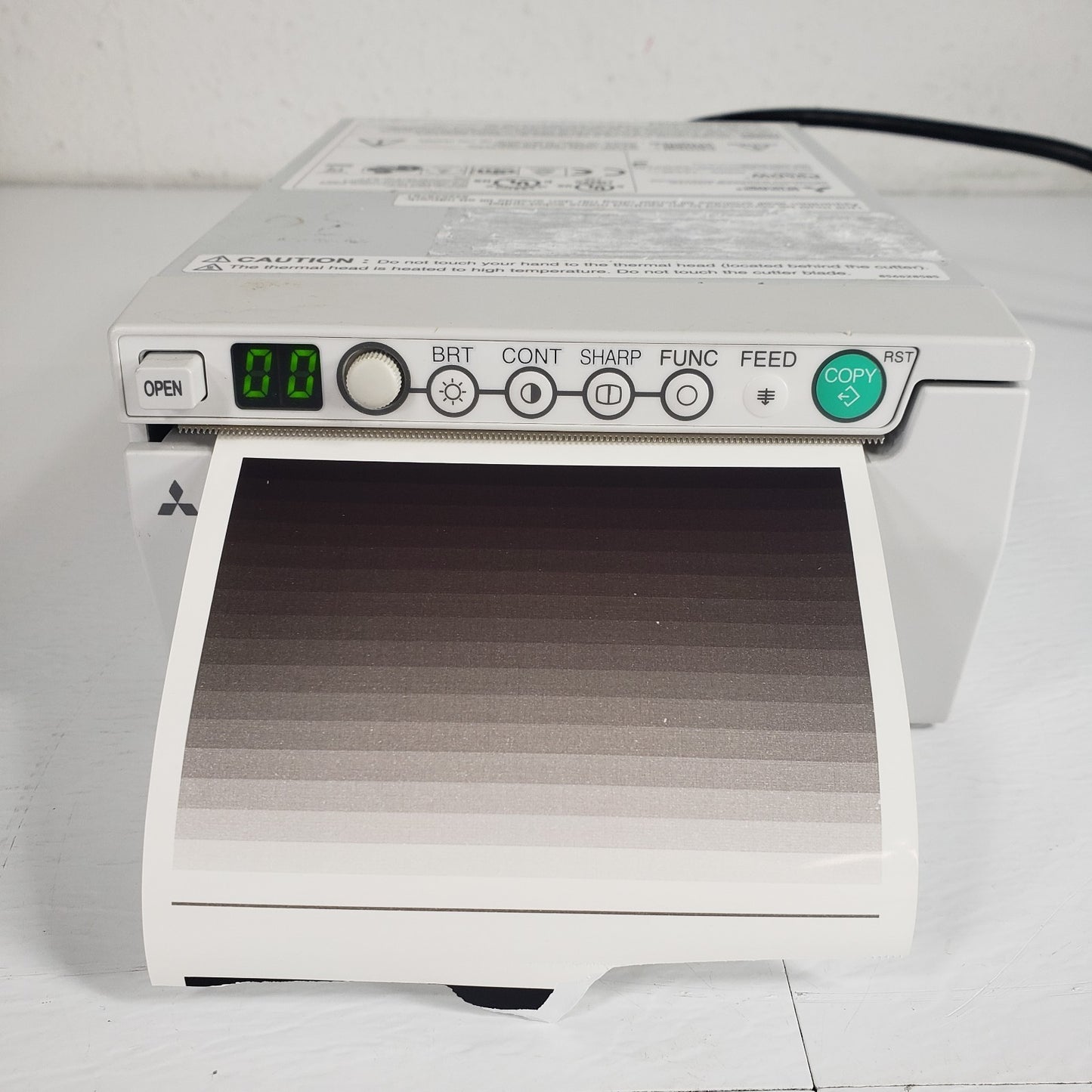 MITSUBISHI P95DW Digital Monochrome Printer with USB Type-B, No Power Cable