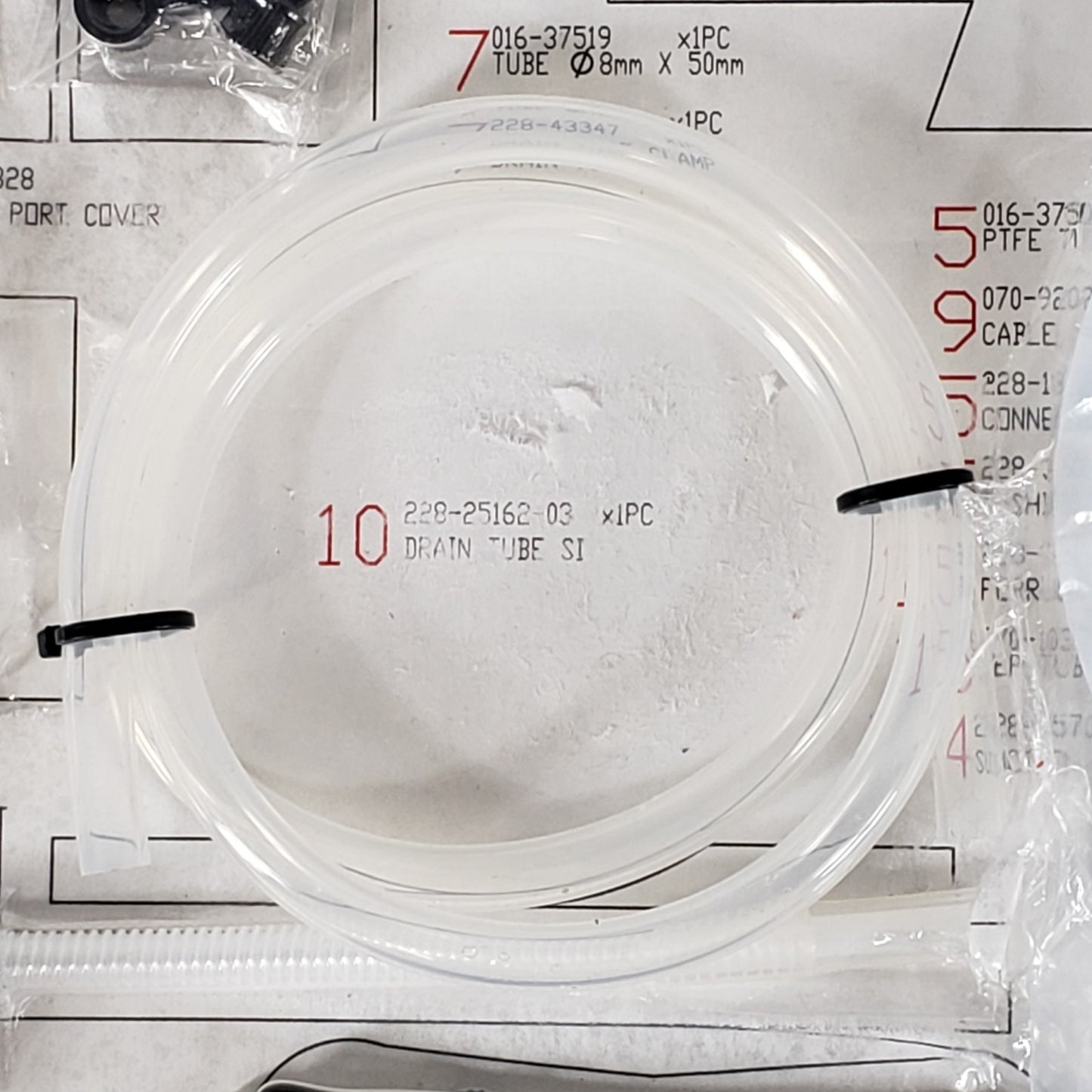 Incomplete Shimadzu 460-18205 Rev A Universal Accessory Kit SIL-20 Missing Parts