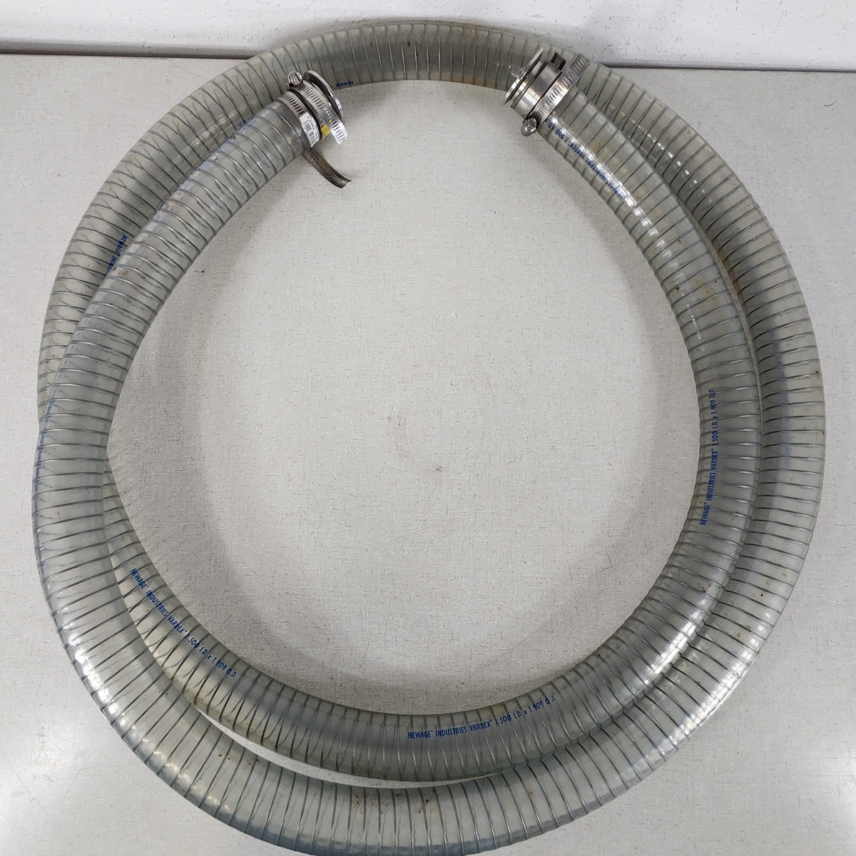 NewAge Vardex 12ft KF40 NW40 Vacuum Hose 1.5in ID Reinforced PVC