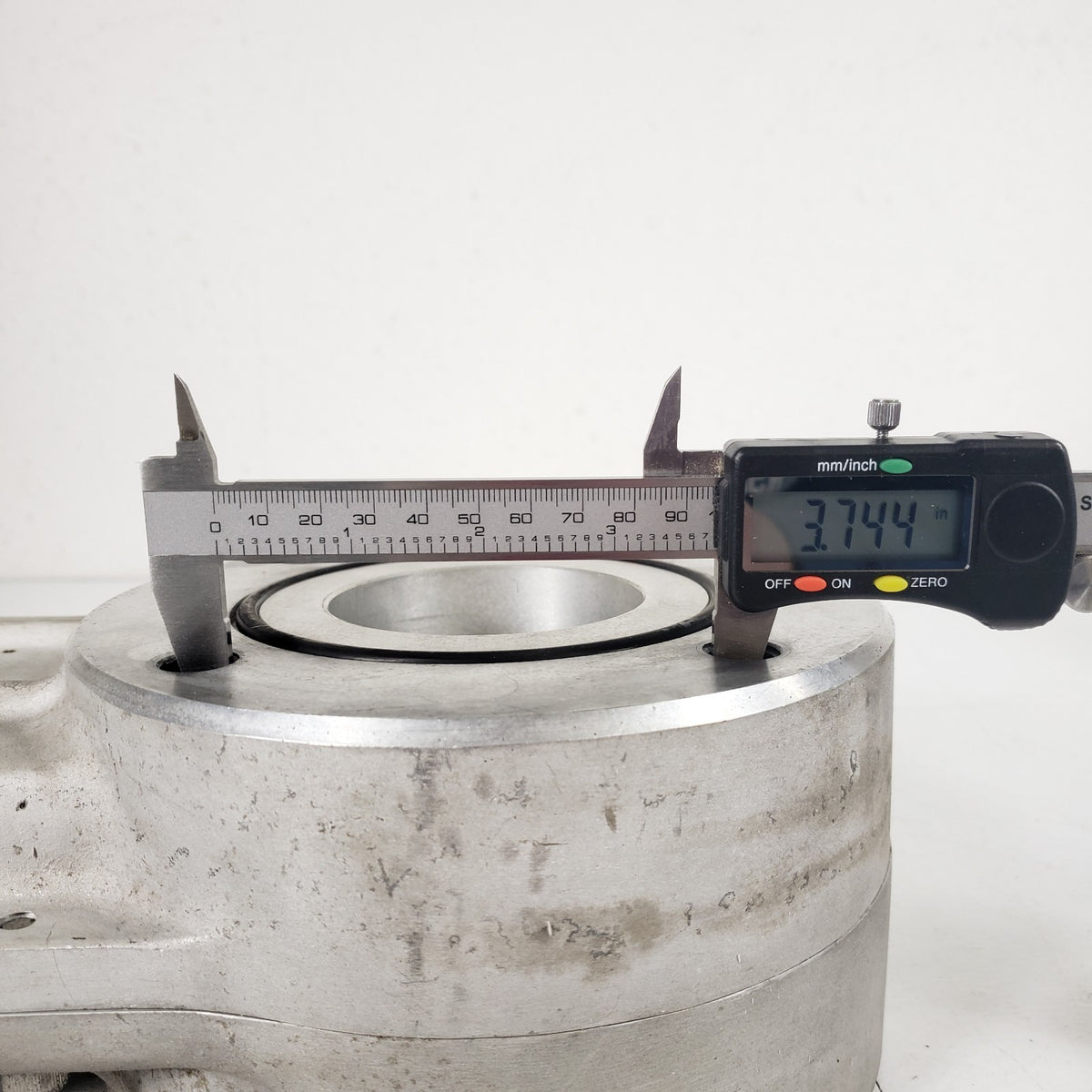 Airco Temescal 3" Manual High Vacuum Gate Valve ASA Flange Aluminum O-Ring