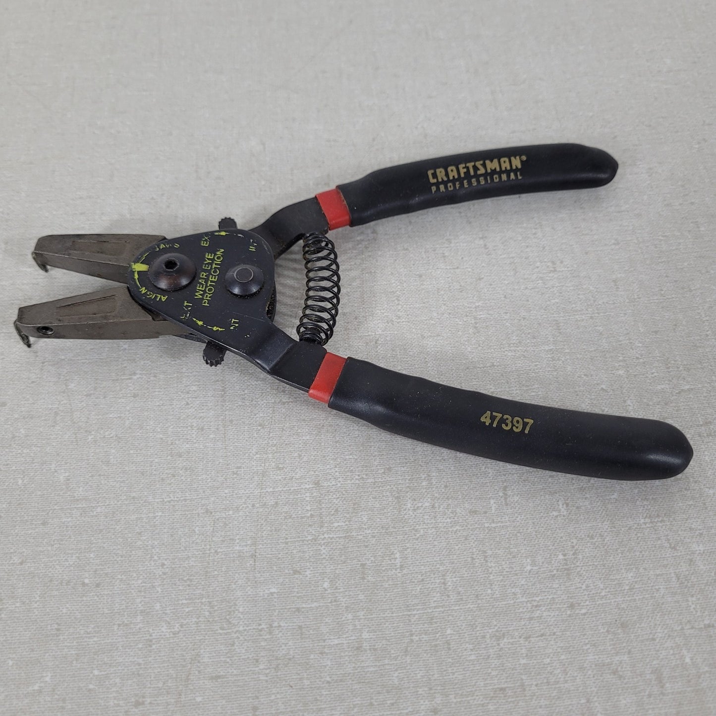 Craftsman Professional 47397 Snap Ring Retaining Pliers USA Internal External