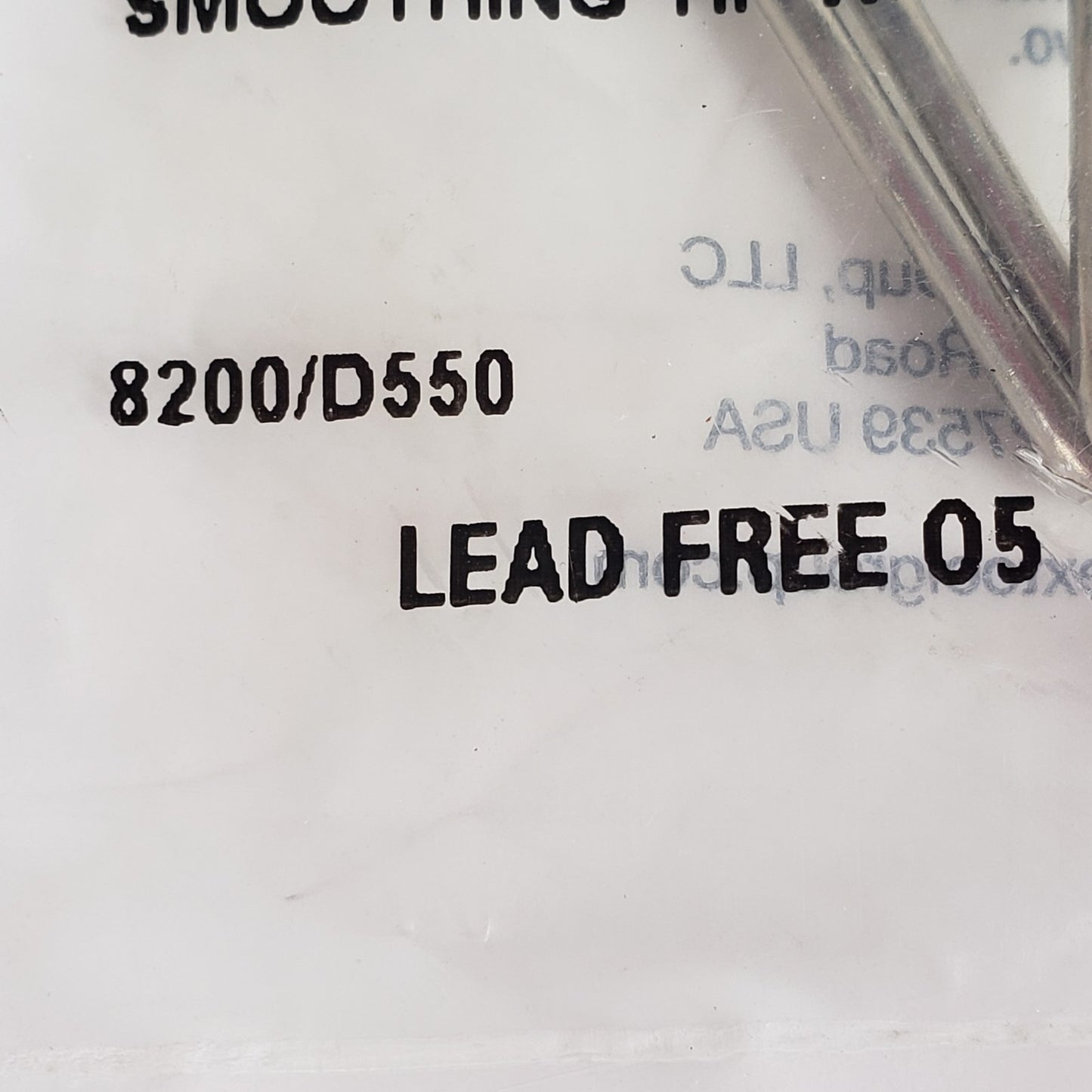 Lot 2 Weller 6160 Smoothing Tip 2-Pack 8200 D550 D650 w/o Studs