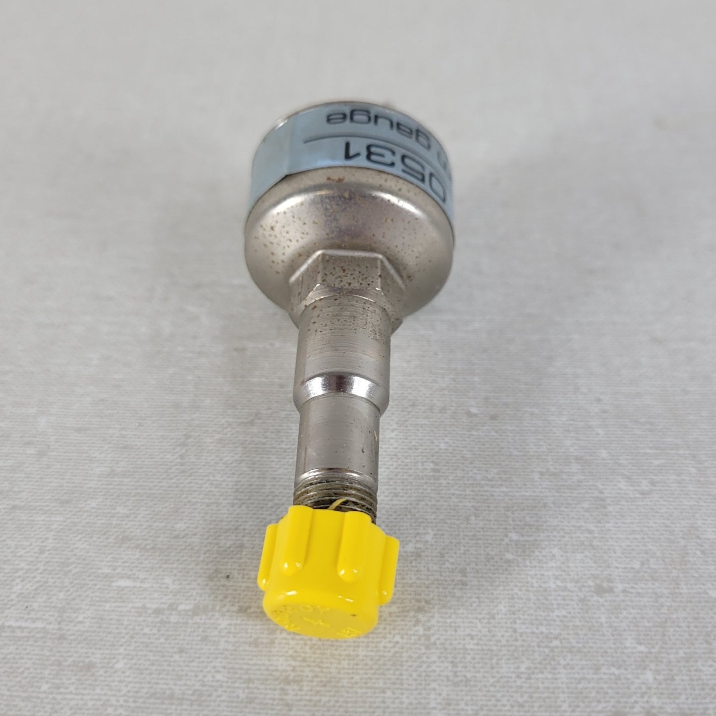 Varian 0531 Thermocouple Vacuum Gauge 1/8" NPT Nickle Plated Stainless Steel