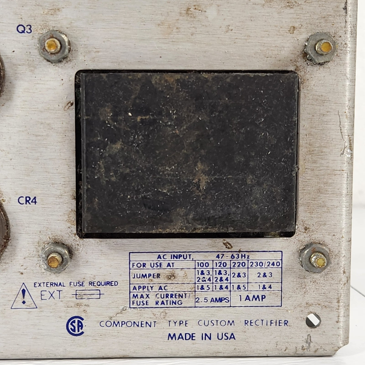 Power-One HD24-4.8-A Linear Regulated DC Power Supply 24V 4.8A 115W