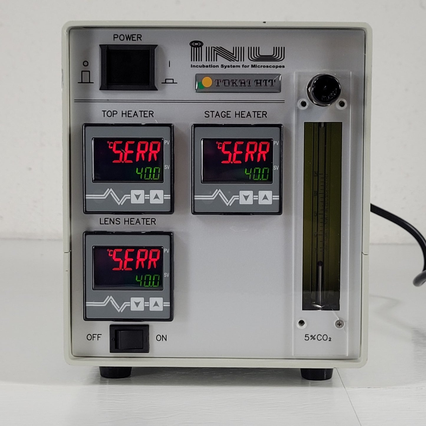 Tokai Hit INUB-ONICS-F1 Top Stage Incubation Heater System for Microscopes