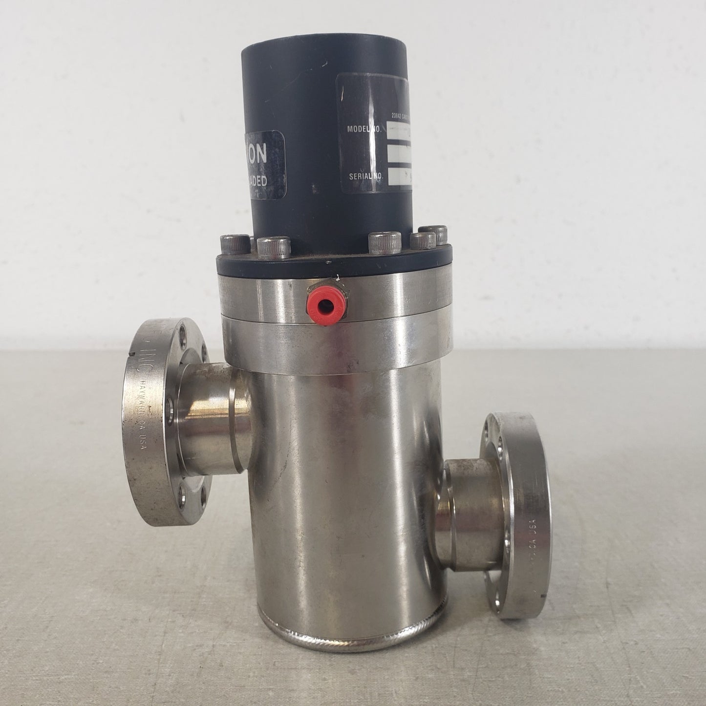 MDC IV-150-P-OPT-03 Pneumatic Inline Vacuum Valve 2.75" CF CF35 DN35CF 24VDC