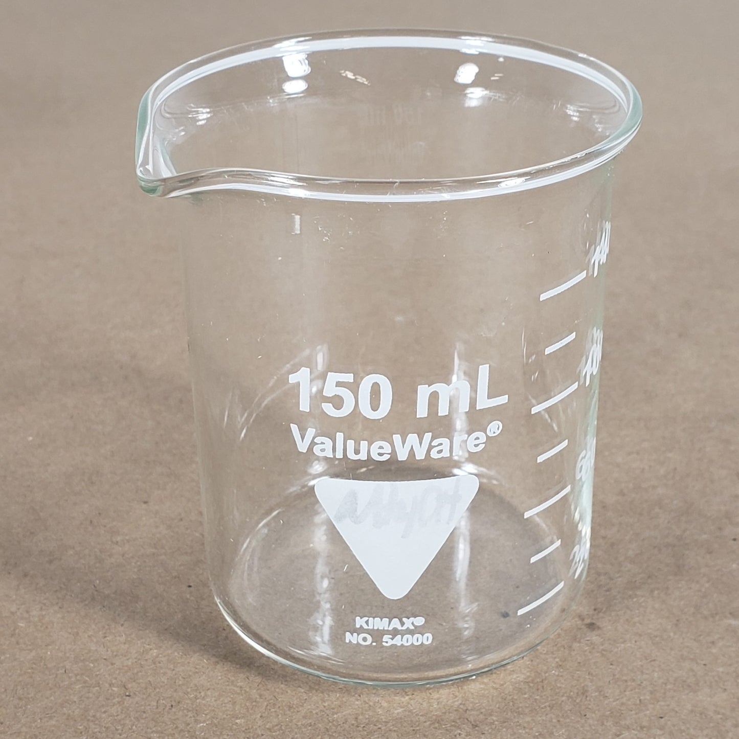 LOT of Valueware Kimax Glassware Beaker Set 250 150 100 50 10 mL 7 Total