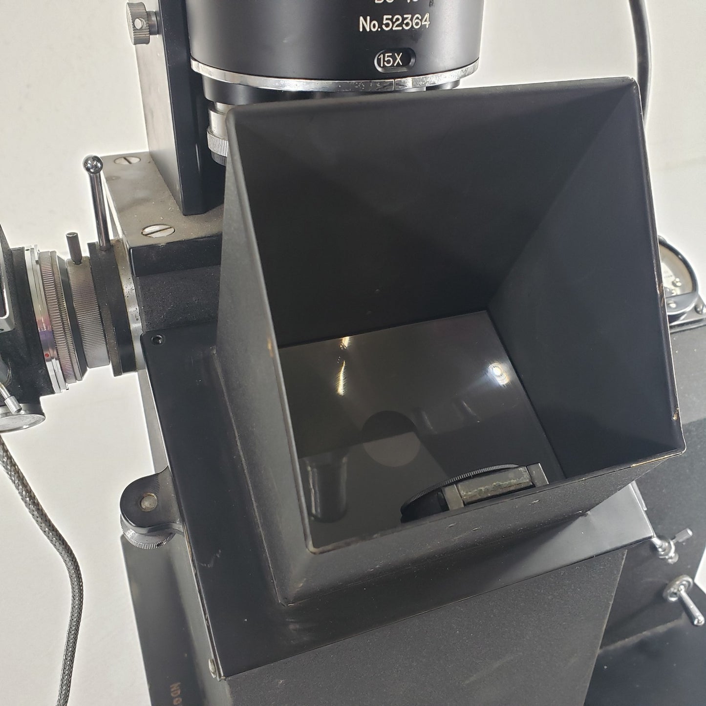 TESTED Vintage Unitron BU-13 Inverted Microscope BI-2272 10x-100x Objectives