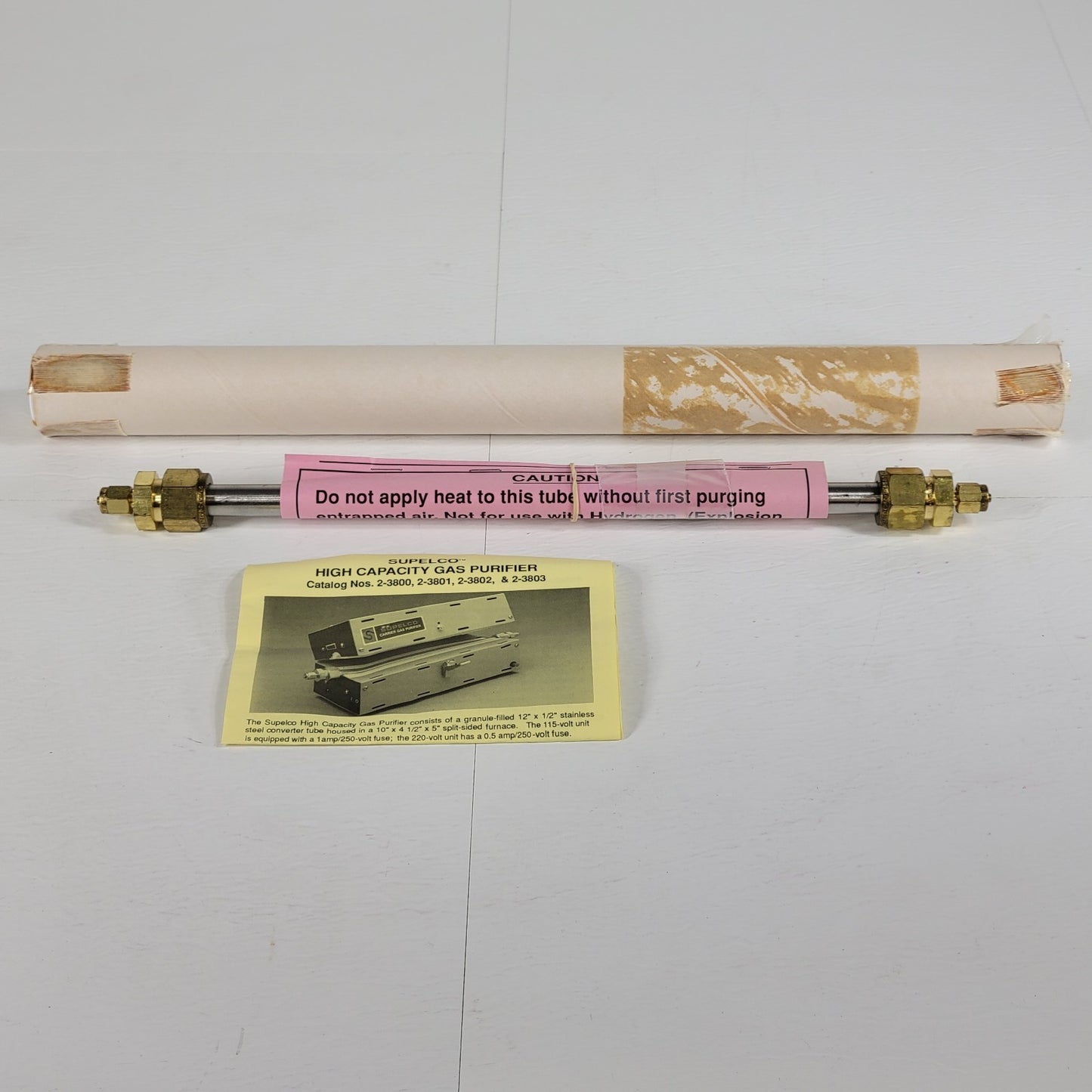 SUPELCO Converter Tube, Protects Gas Chromatography Systems Gas Purifier