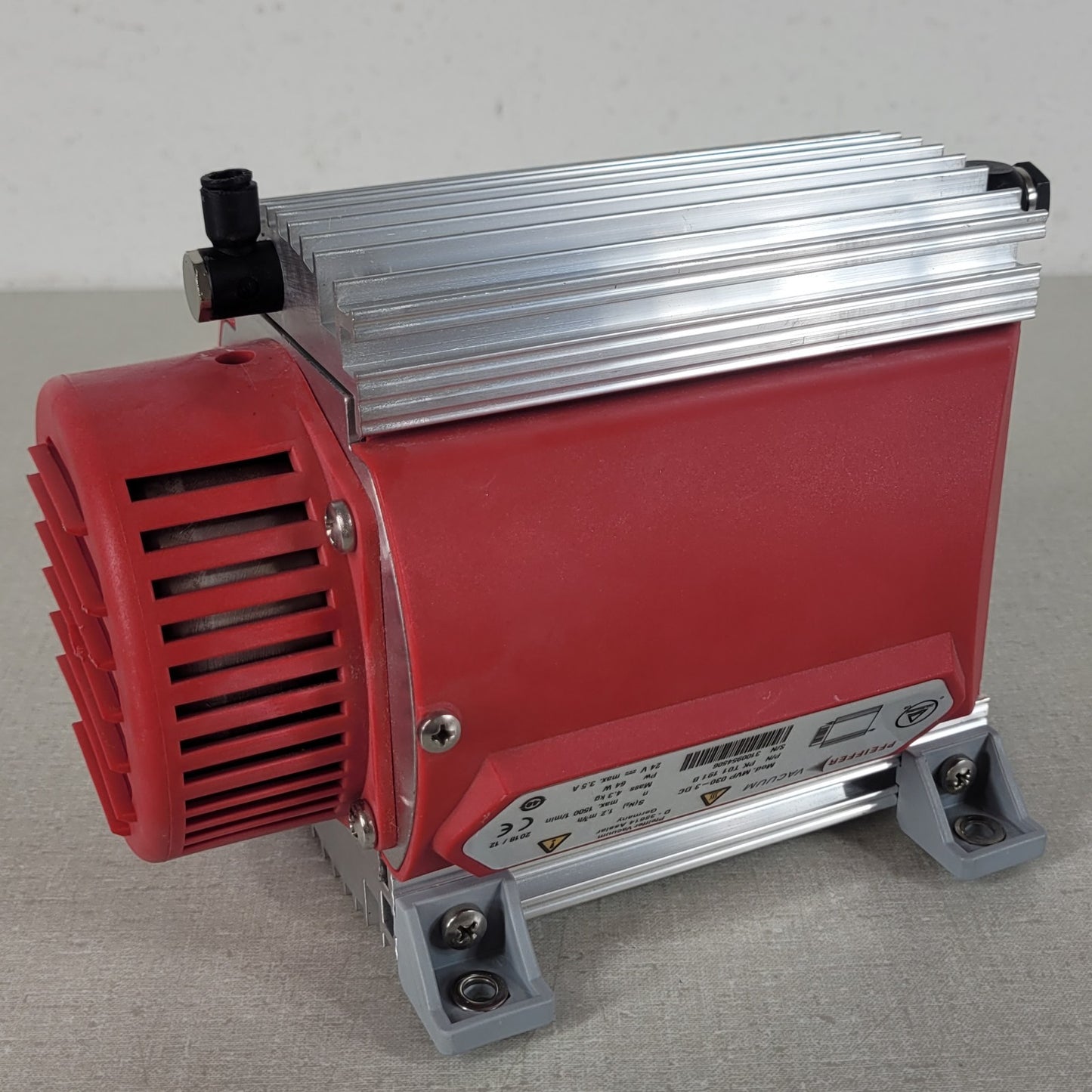 Pfeiffer MVP 030-3 DC Oil-Free Diaphragm Vacuum Pump 24V PK T01 191 B 1.2 m3/h
