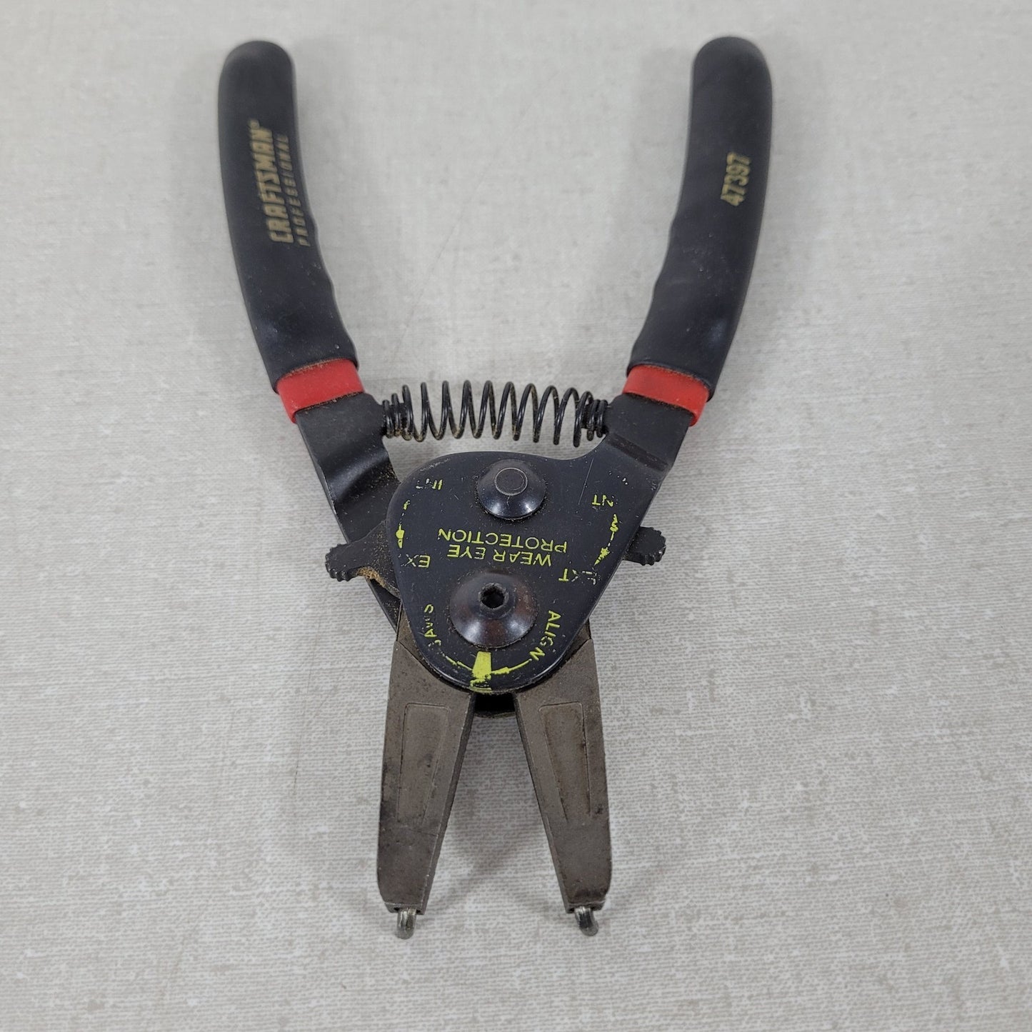 Craftsman Professional 47397 Snap Ring Retaining Pliers USA Internal External