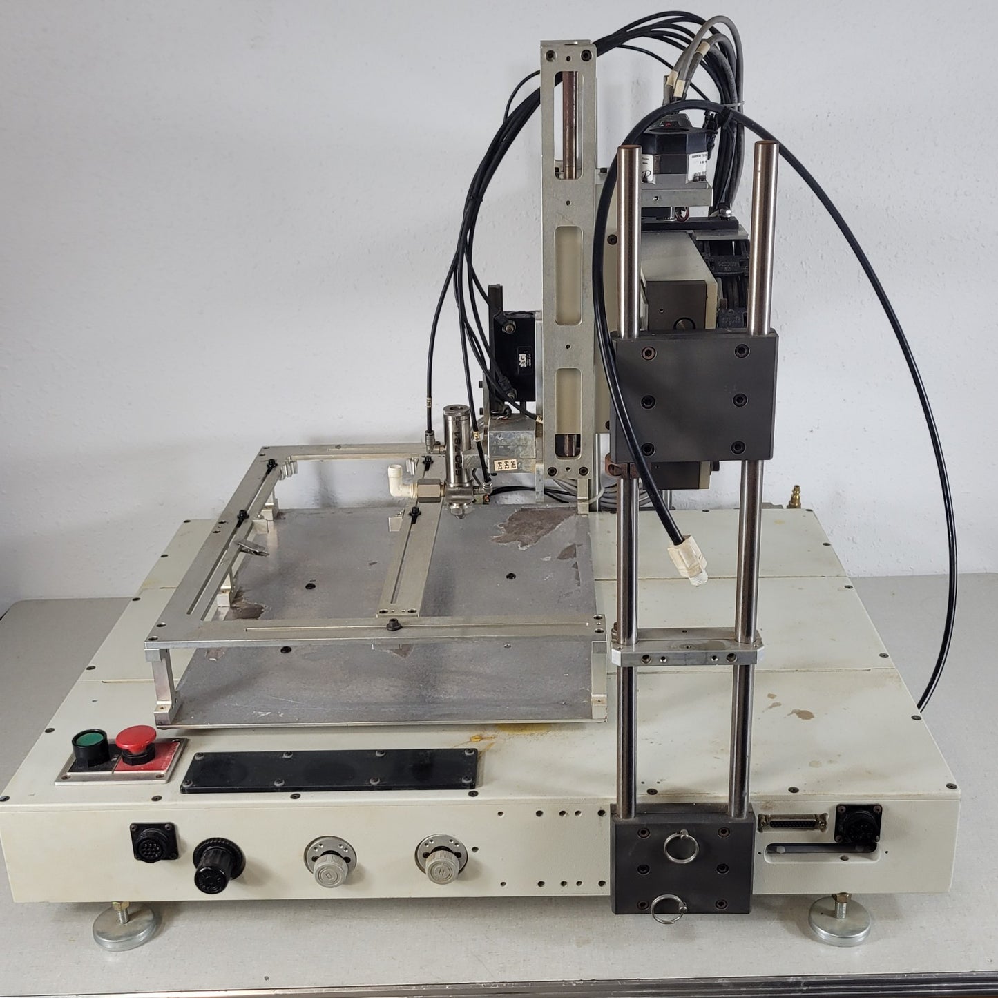 New Precision Technology CP16-4 Robotic Dispensing System w/ Binks Pressure Tank