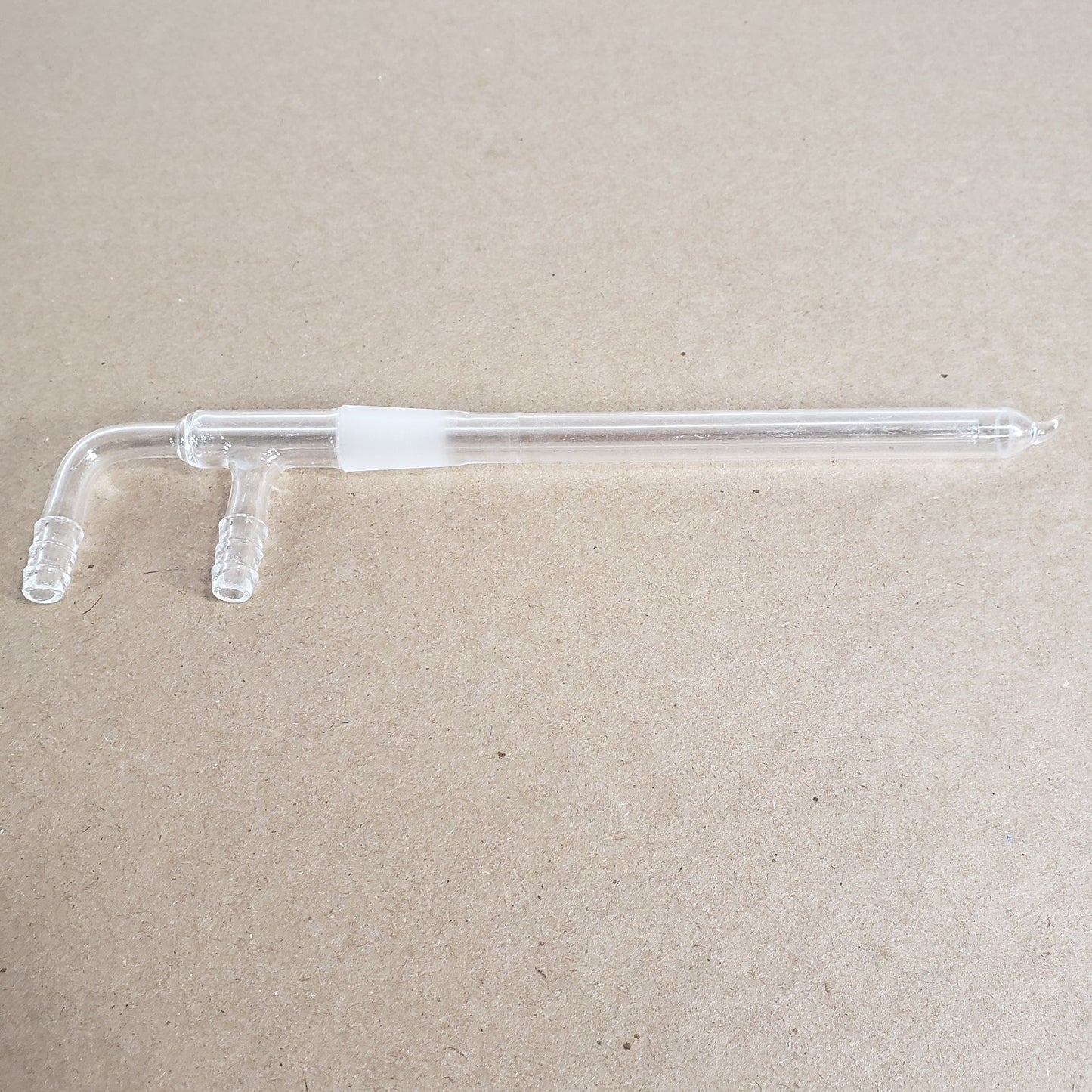 Unbranded Y-Adapter Distillation Assembly w/Cold Finger 14/20 & 1/4" Hose Joints