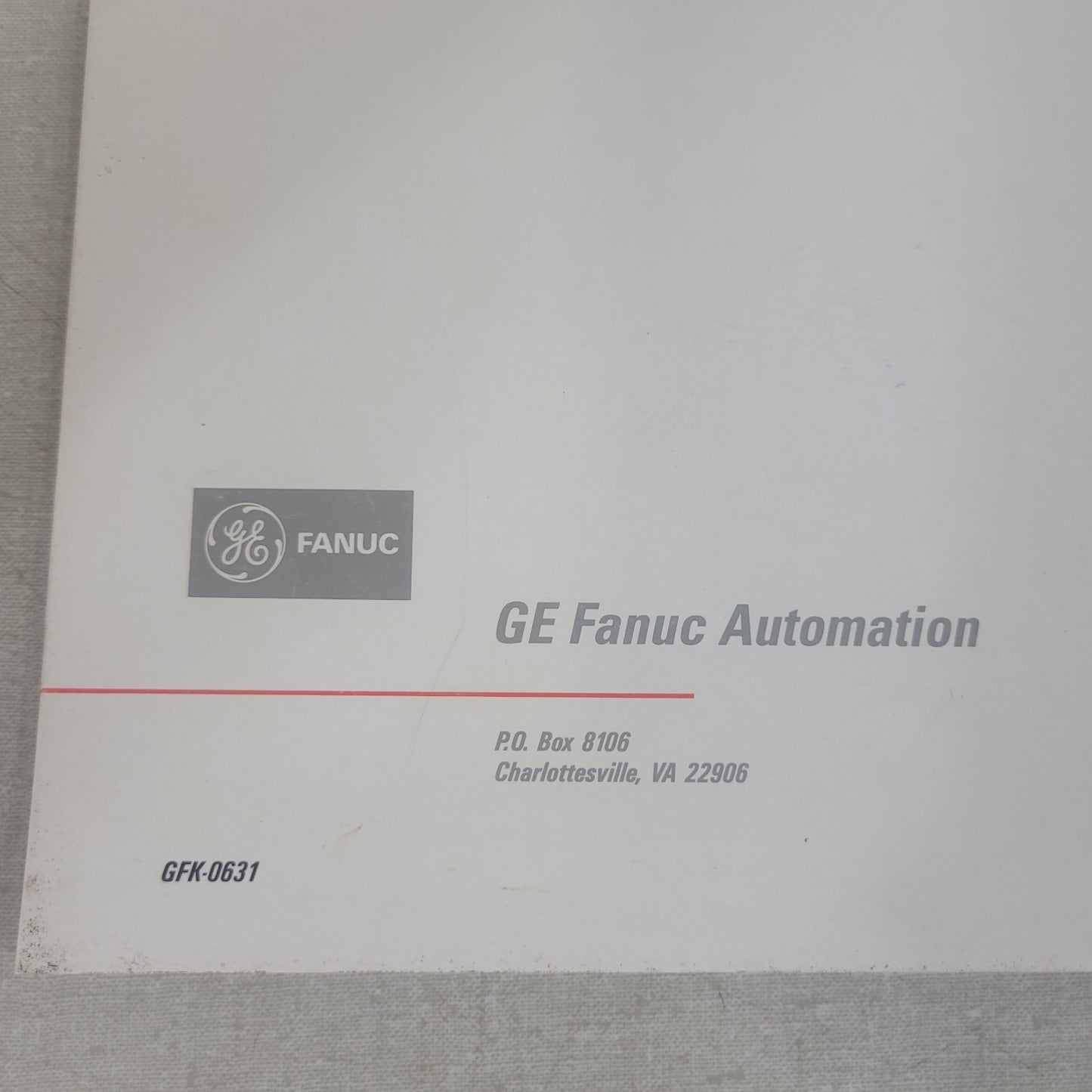 GE Fanuc GFK-0631 Series 90-30 I/O LINK Interface Module PLC User Manual