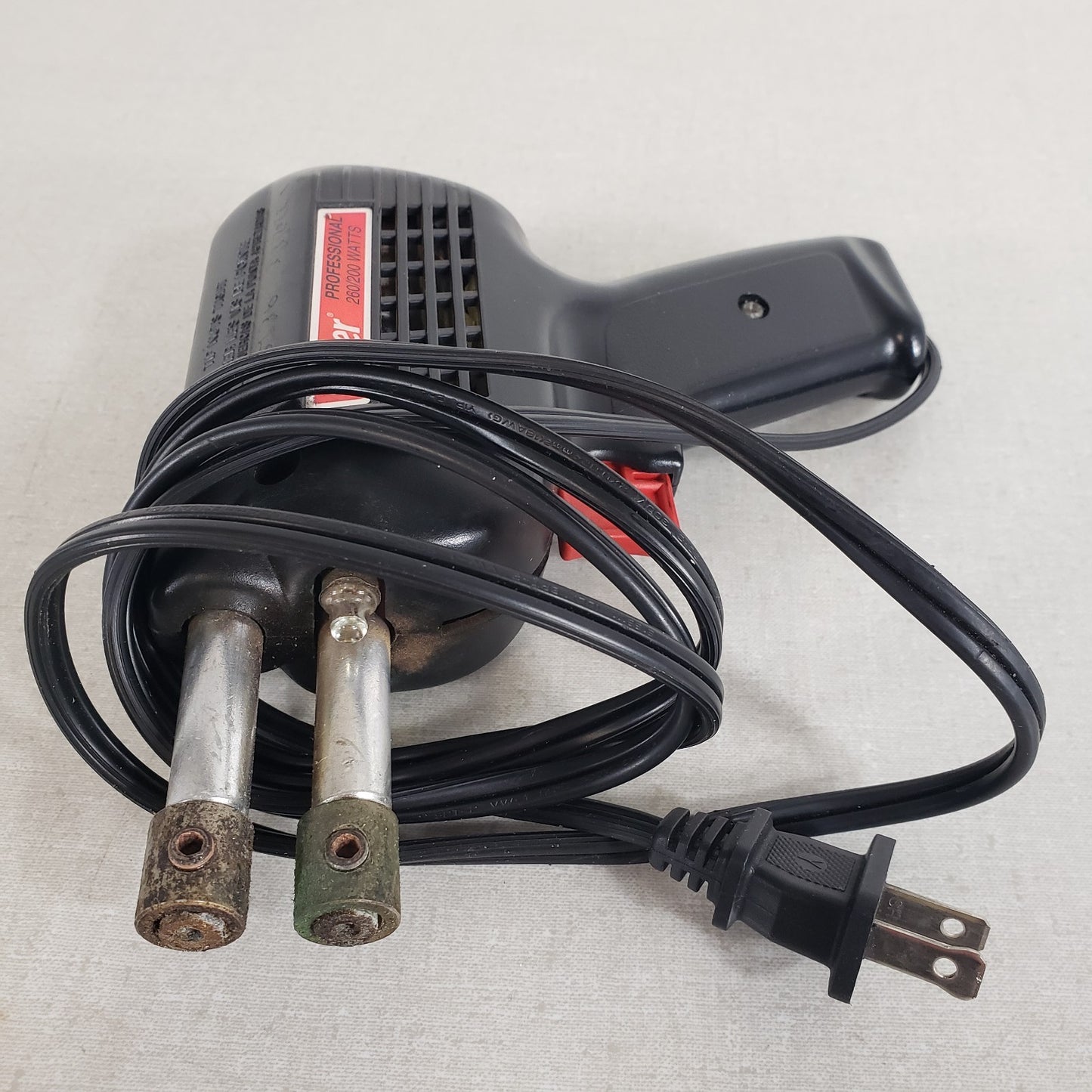 Weller Professional Model D550 Soldering Gun 120V 260/200W Dual Heat Tool