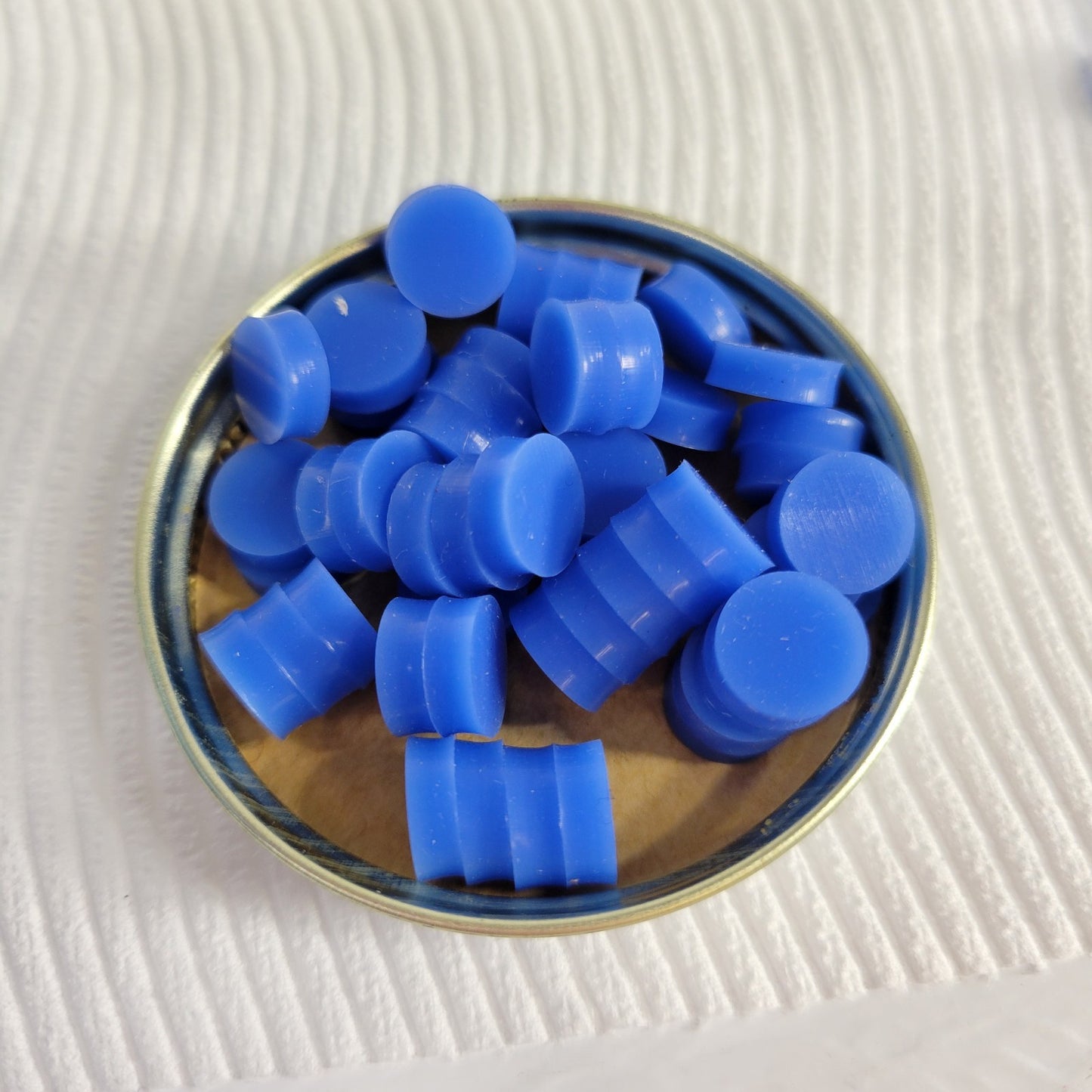 ALLTECH 6514 3/8" Blue Vial Septa For Laboratory Chromatography, 80 Count