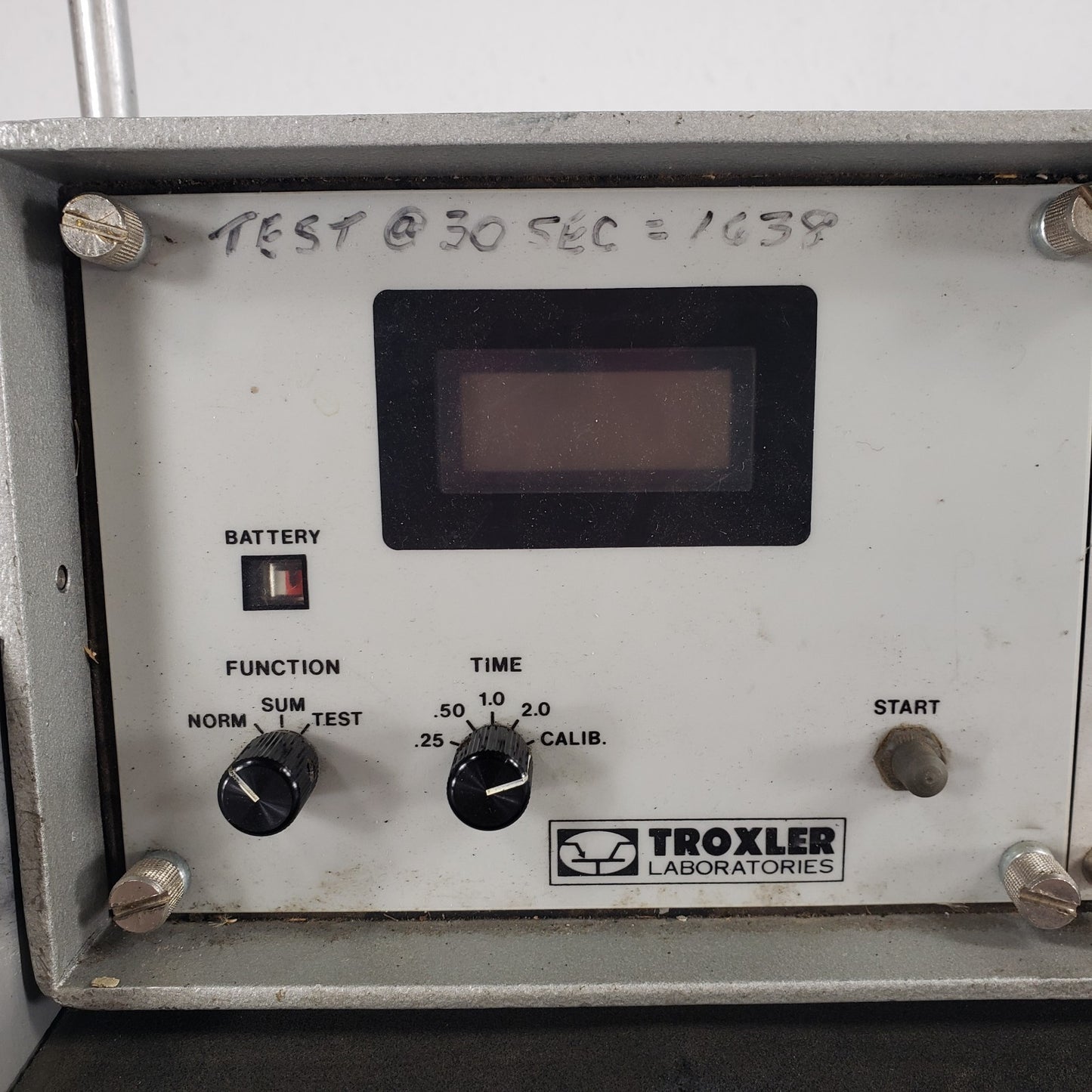 Vintage Troxler 2601 Neutron Probe Scaler Nuclear Gauge Parts/Repair