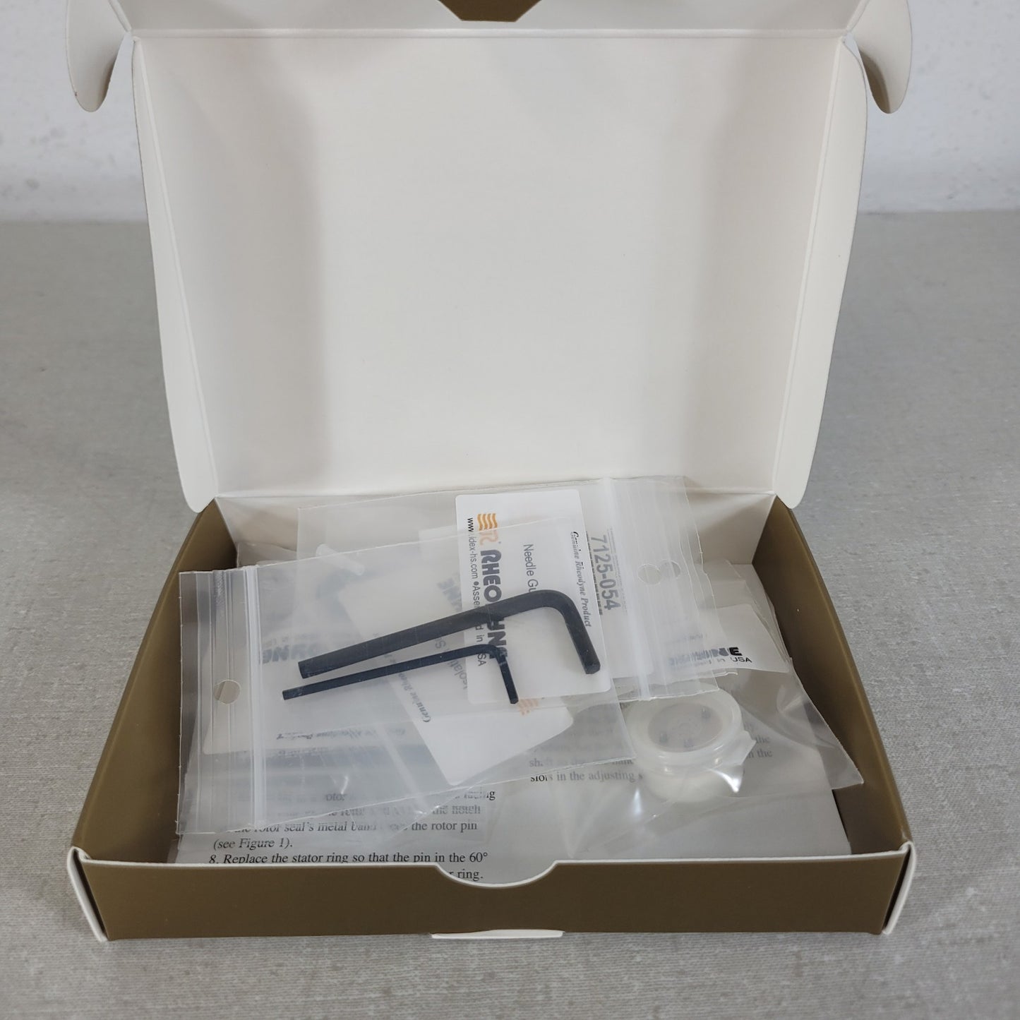 Rheodyne 7725-999 RheBuild Kit for 7725 7725i HPLC Sample Injector Rebuild Kit