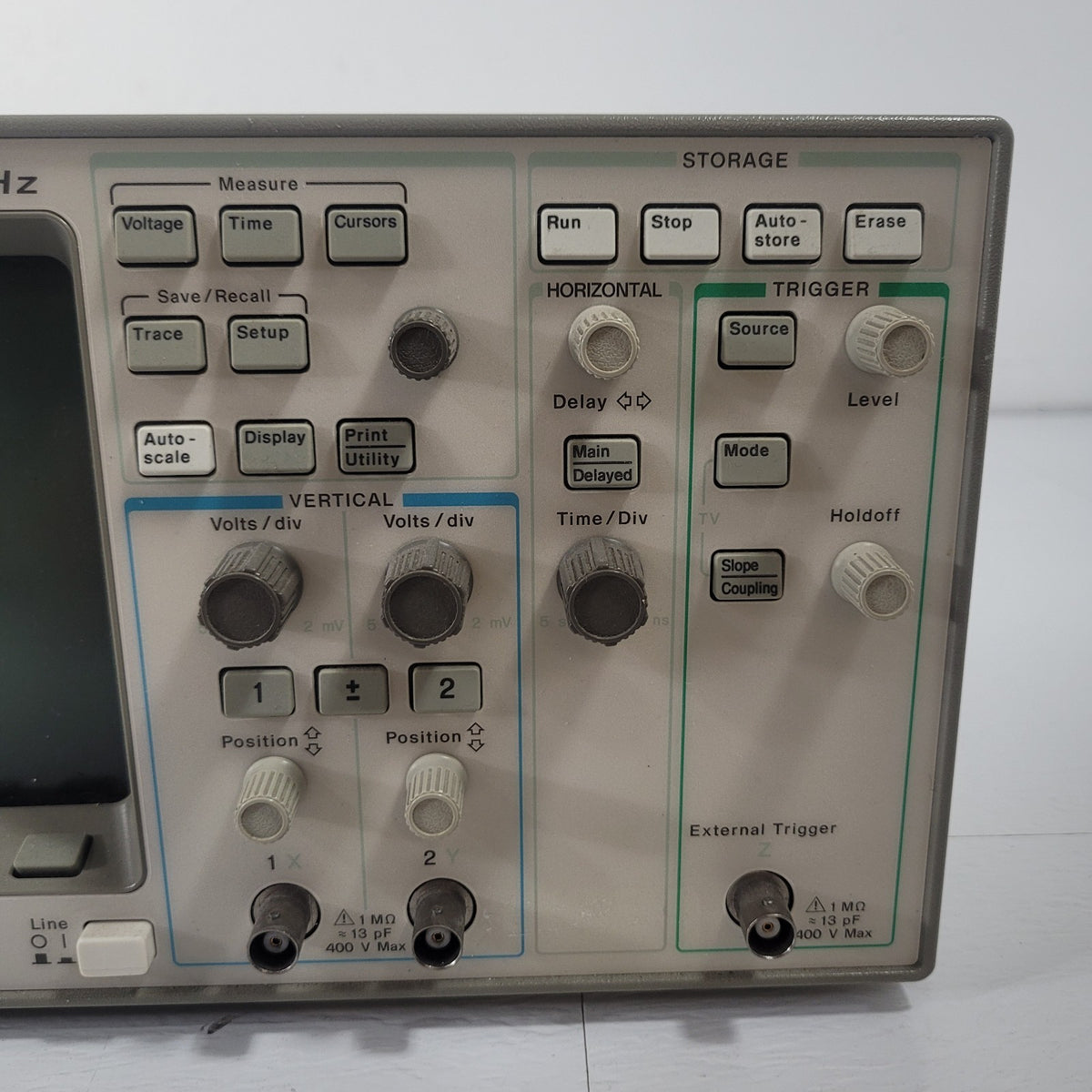 TESTED HP 54600B 100MHz 2-Channel Digital Storage Oscilloscope DSO