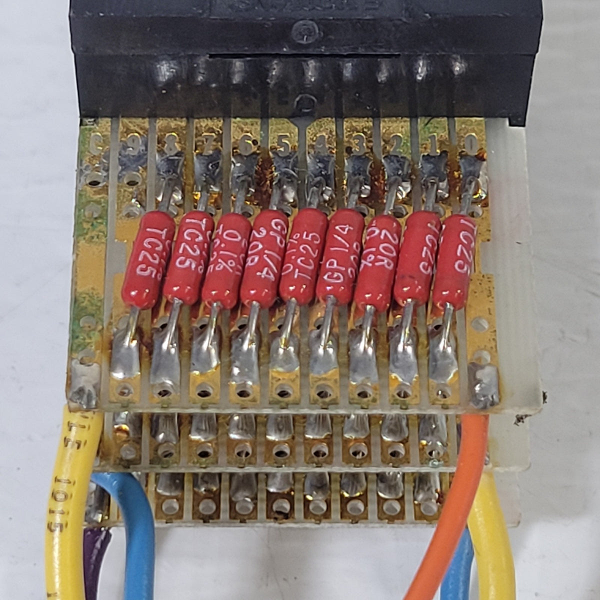 C&K SFVAC19 3-Digit 0-9 Decimal Thumbwheel Selector Switch Panel Mount