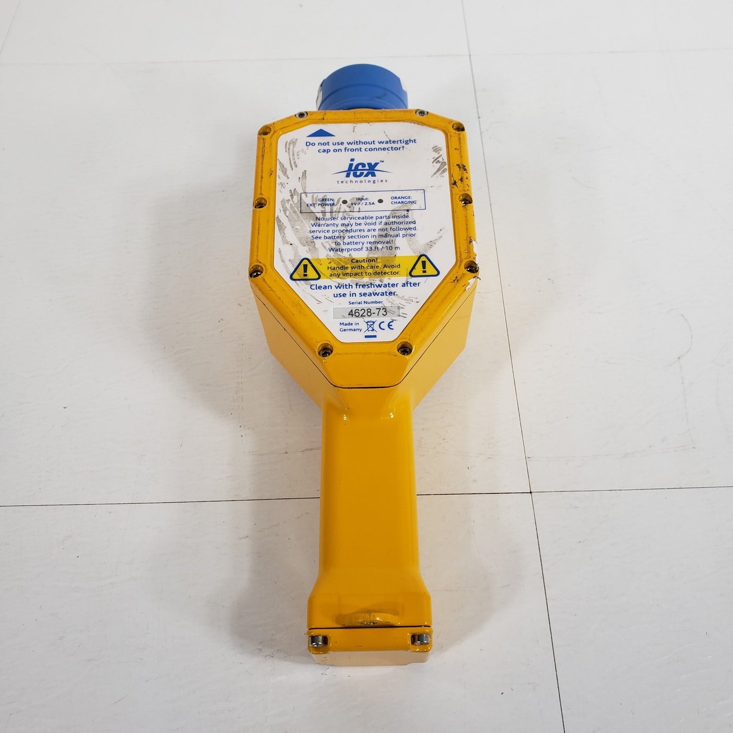 TESTED ICx identiFINDER-U Underwater Gamma Spectrometer Radionuclide Identifier
