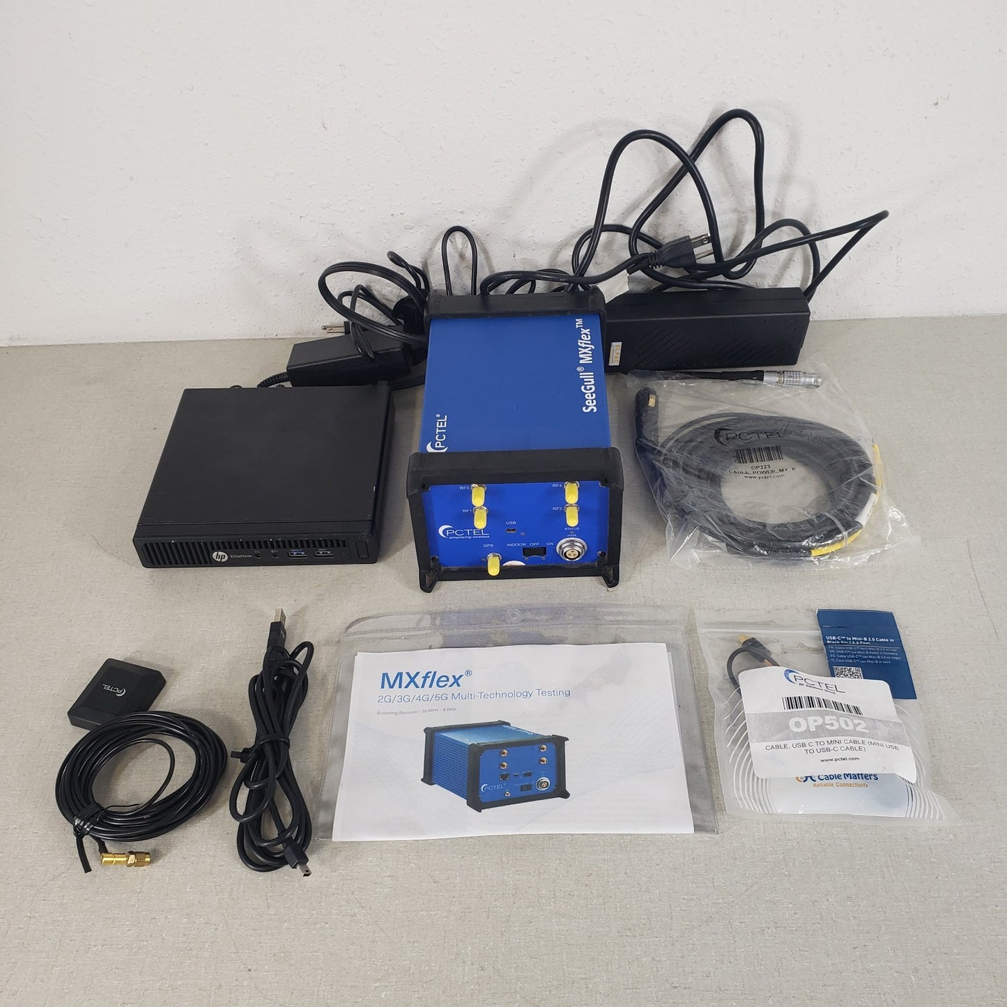 PCTEL 07904S-U SeeGull MXflex Scanning Receiver 30MHz-6GHz w/ PC READ