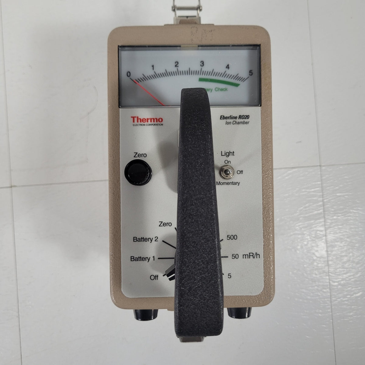 TESTED Thermo Eberline RO20 Ion Chamber Radiation Survey Meter 5mR/h-50R/h